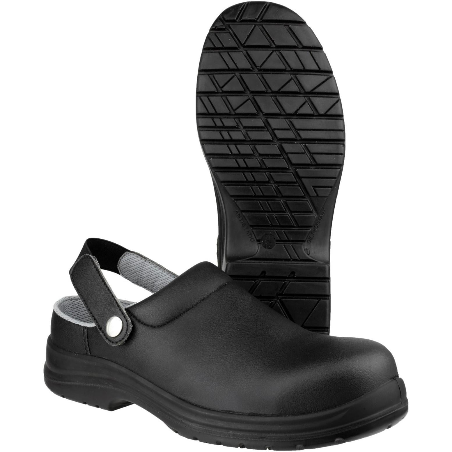 Amblers Safety FS514 Antistatic Slip on Safety Clog Boots
