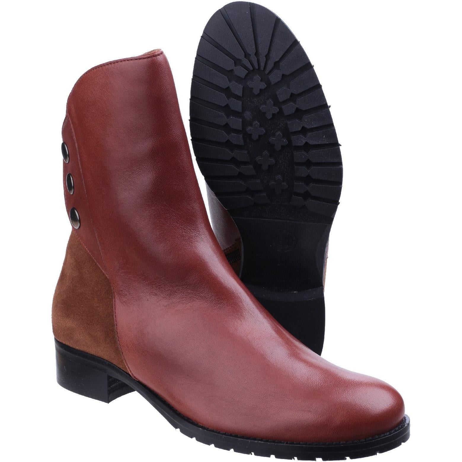 Riva Buttons Ankle Boot