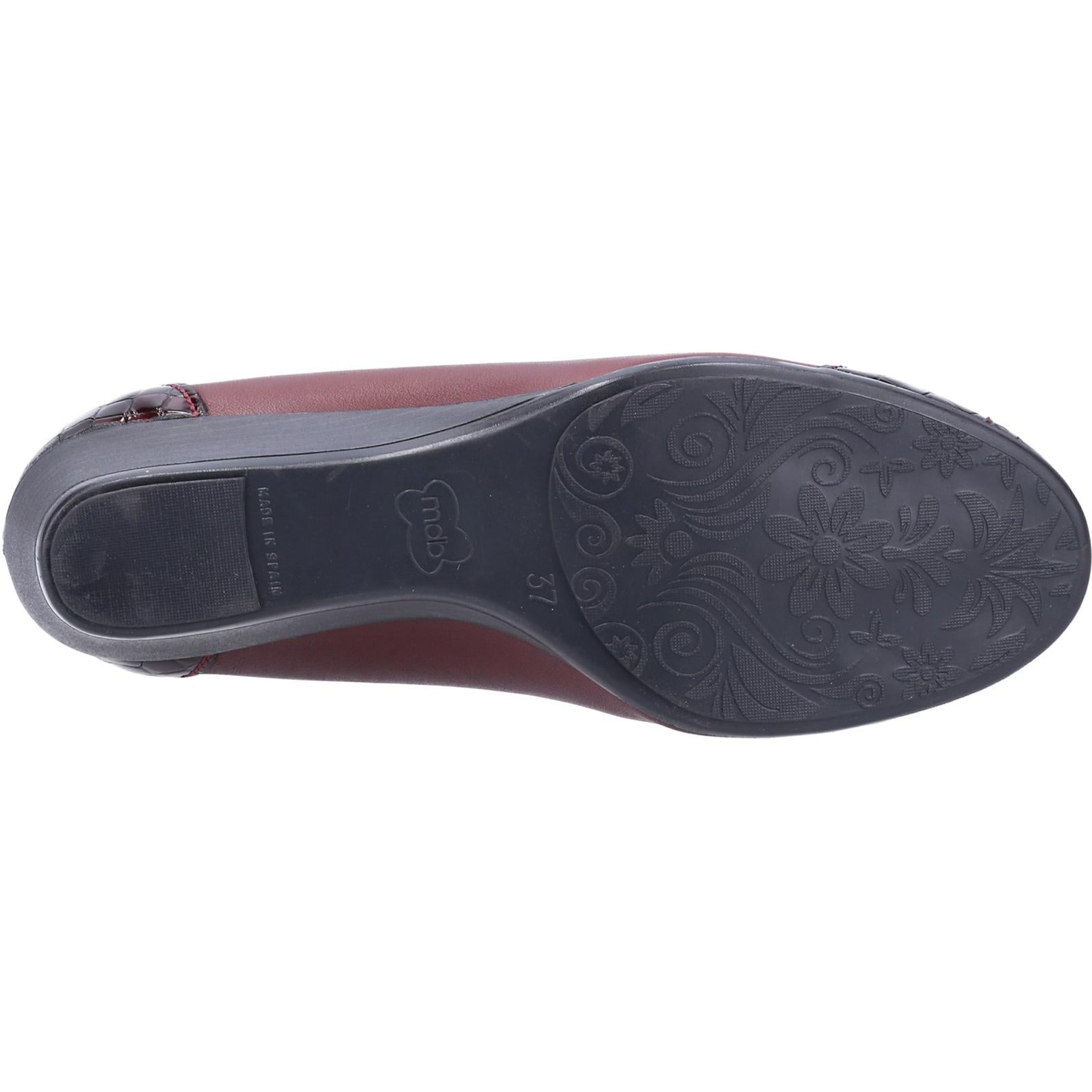 Riva Fellino Wedged Slip on Court Shoe