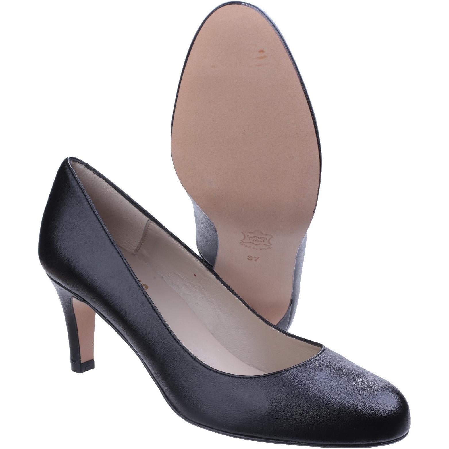 Riva Fermo Leather Heels