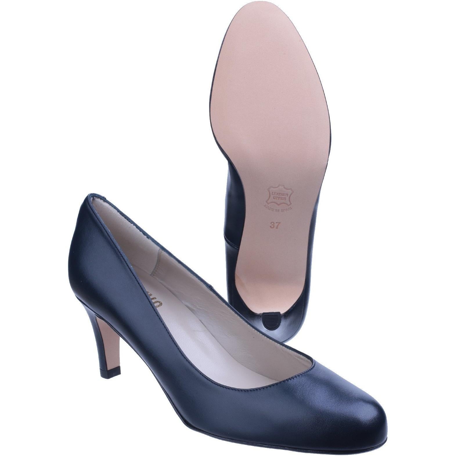 Riva Fermo Leather Heels