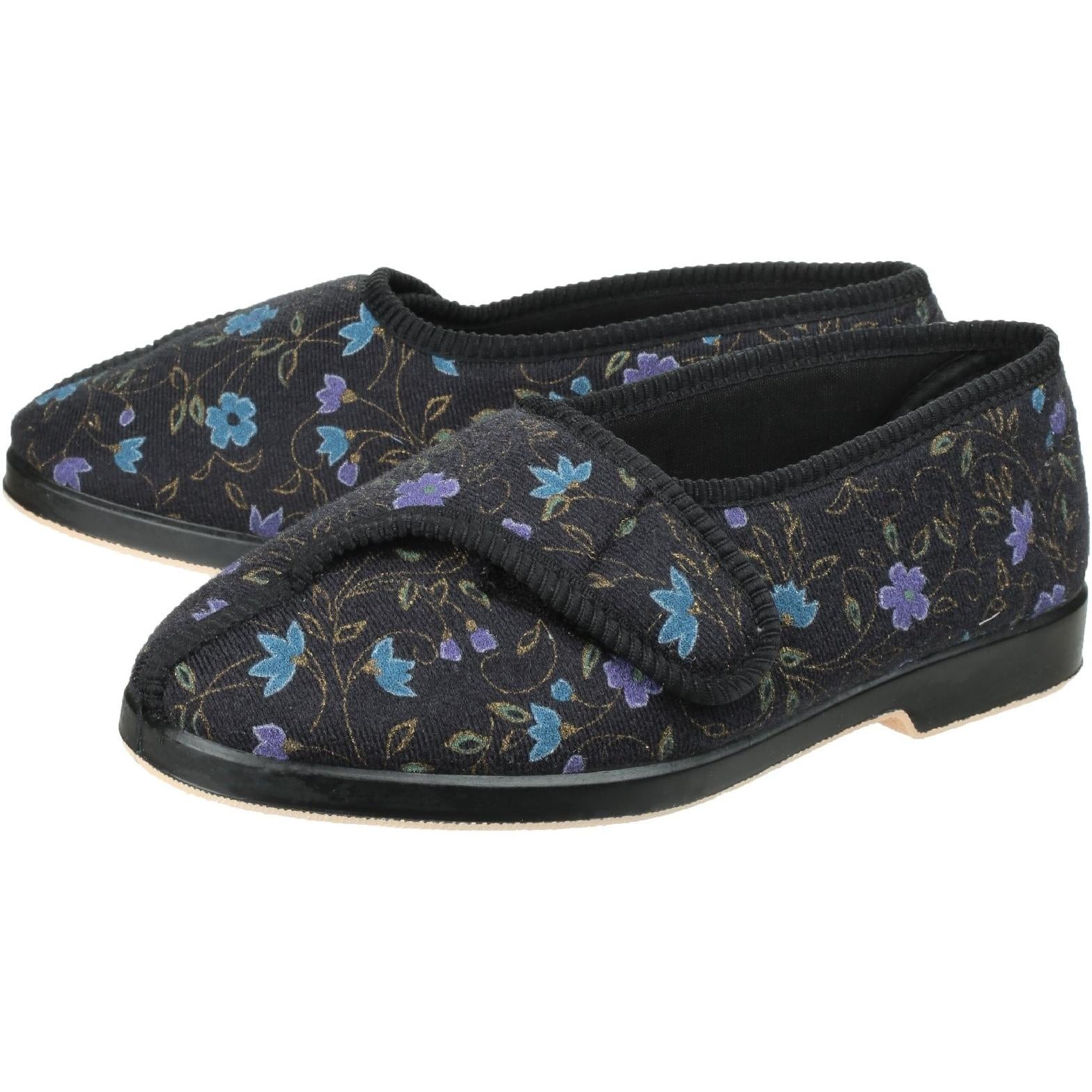 Gbs Wilma Ladies Wide Fit Slipper