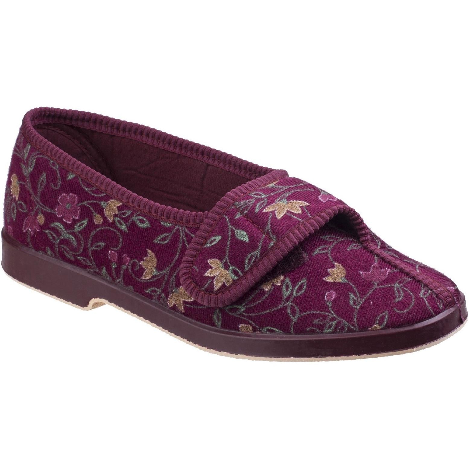 Gbs Wilma Ladies Wide Fit Slipper