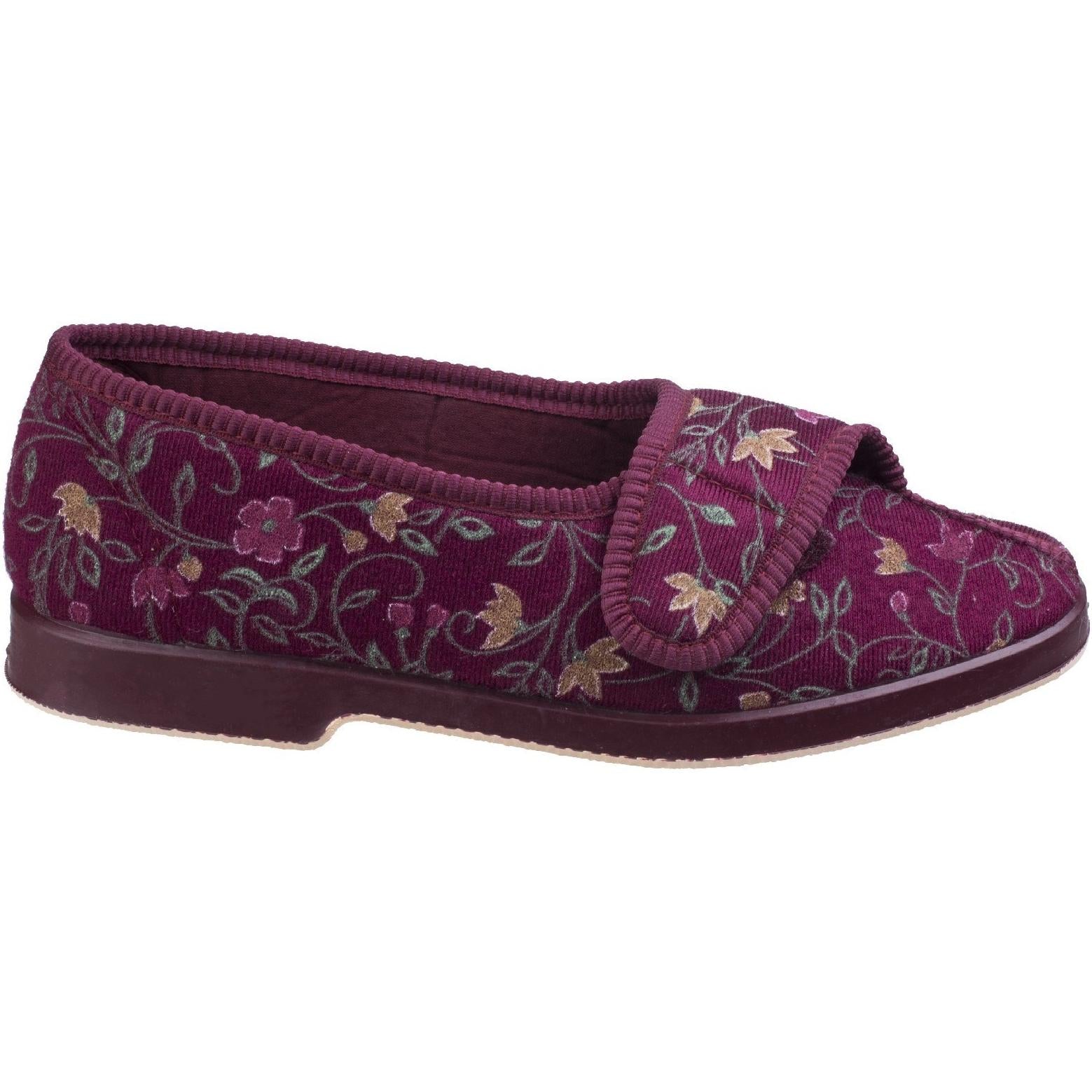 Gbs Wilma Ladies Wide Fit Slipper
