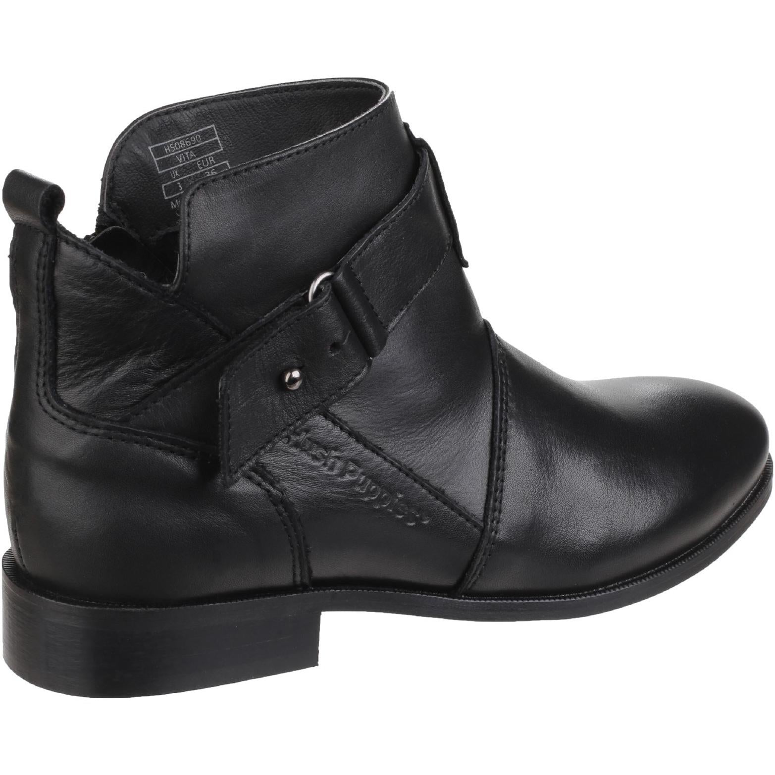 Hush Puppies Vita Pull On Ankle Boot