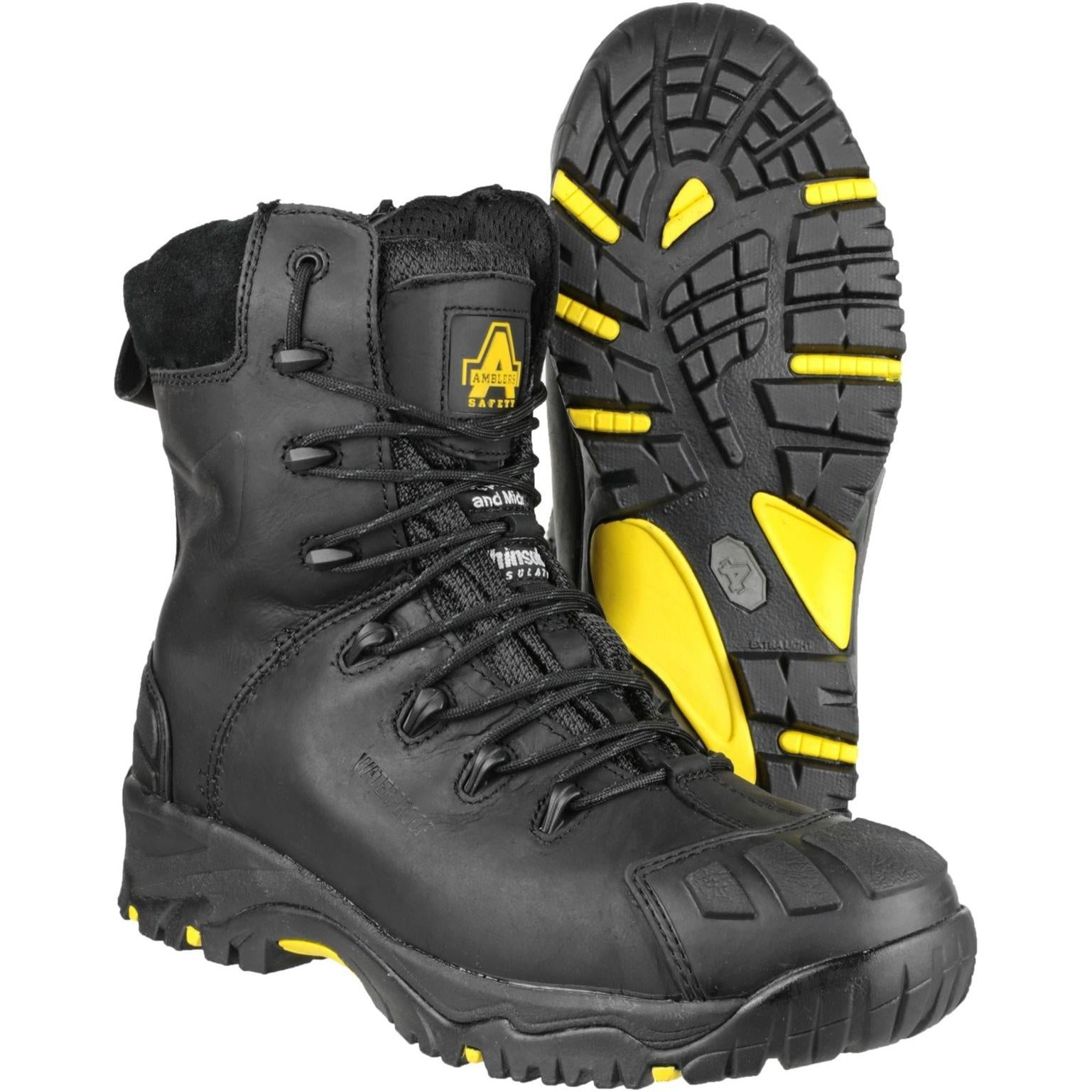 Amblers Safety FS999 Hi Leg Composite Safety Boot With Side Zip