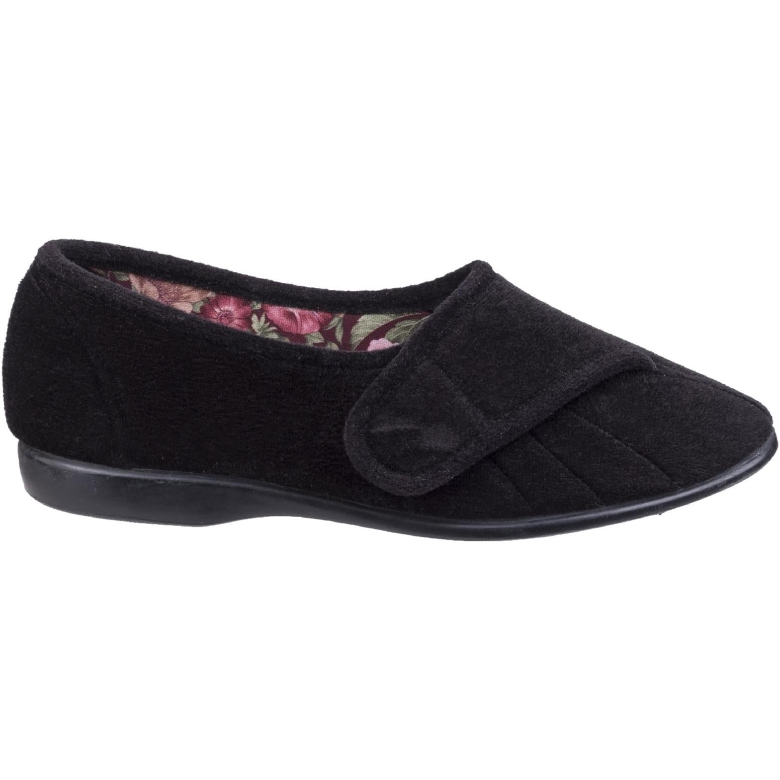 Gbs Audrey Touch Fastening Slipper