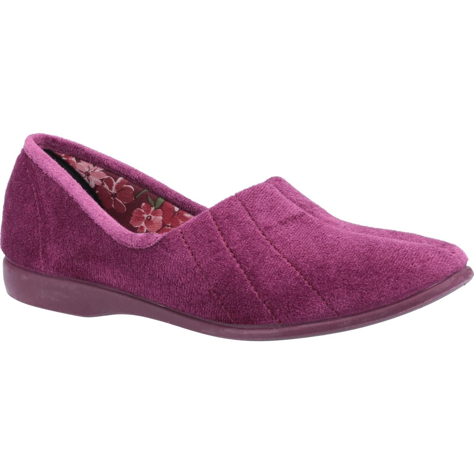 Gbs Audrey Touch Fastening Slipper