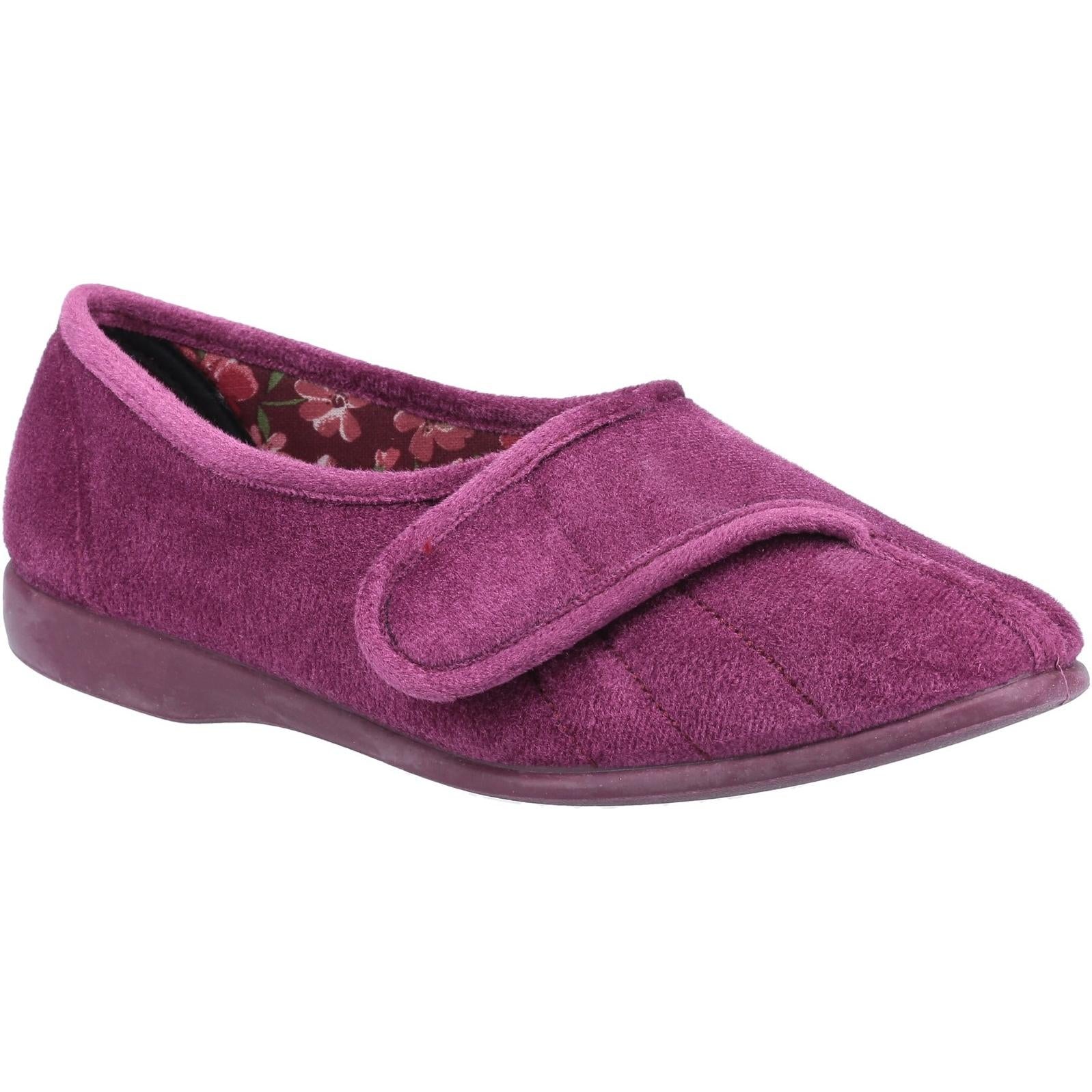 Gbs Audrey Touch Fastening Slipper