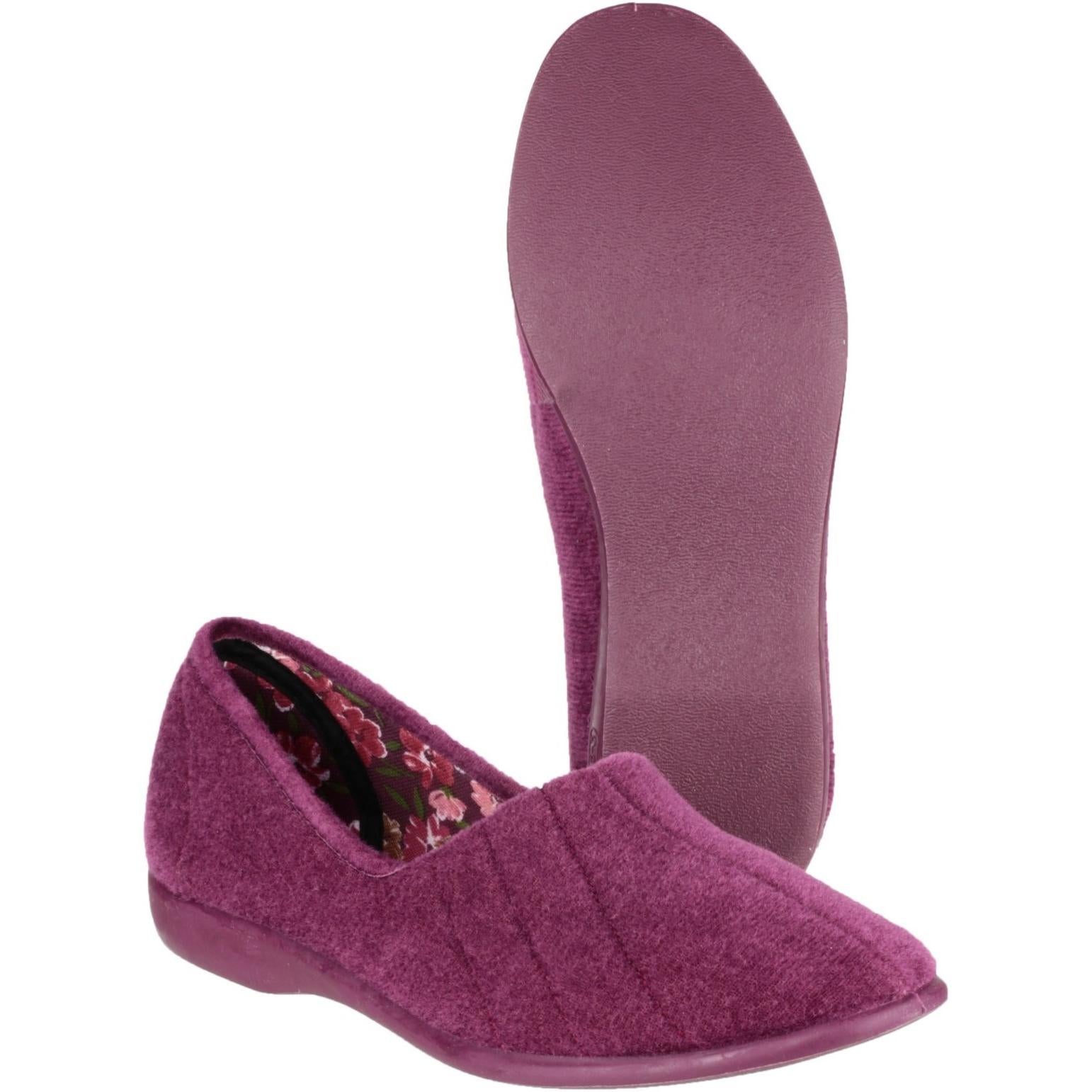 Gbs Audrey Touch Fastening Slipper