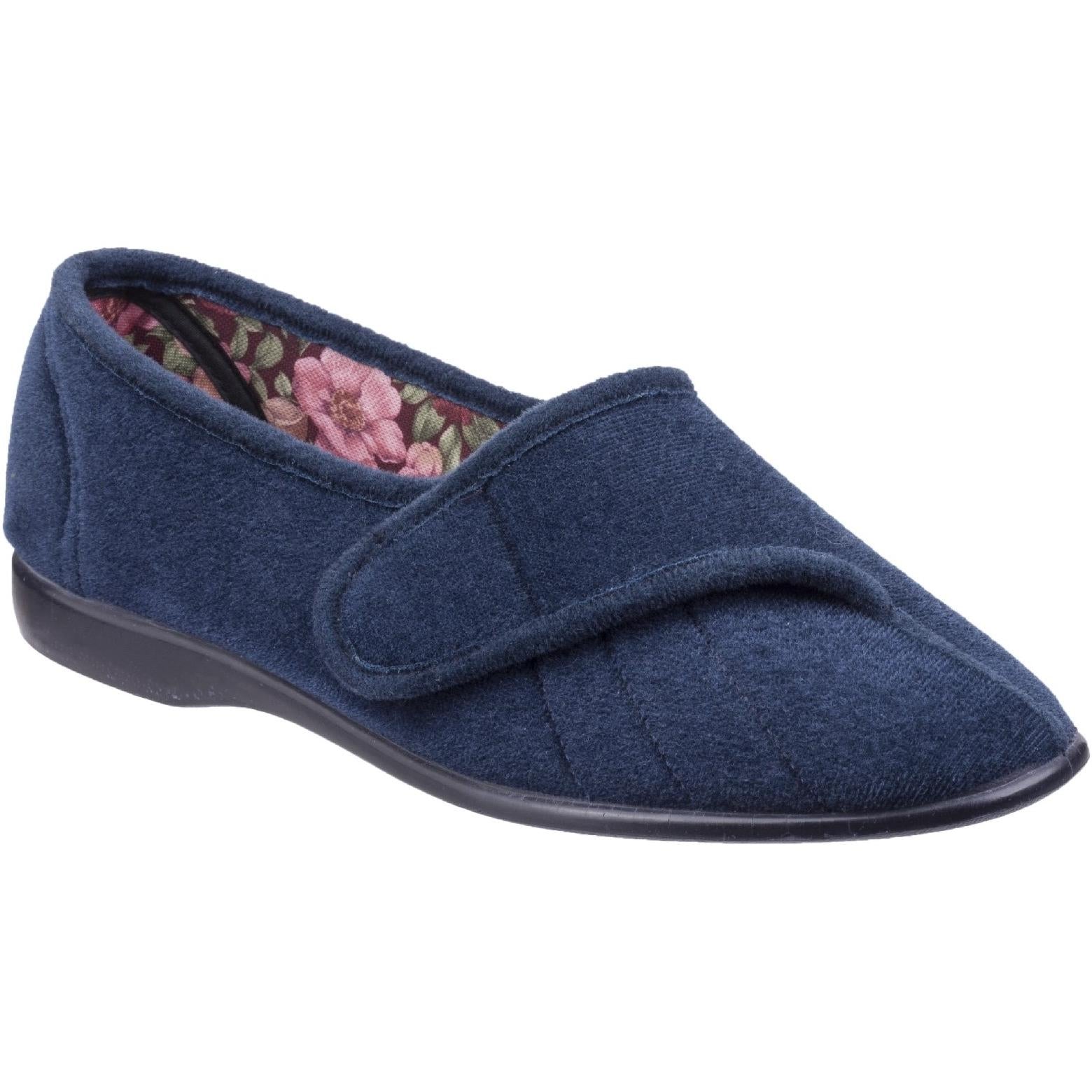 Gbs Audrey Touch Fastening Slipper