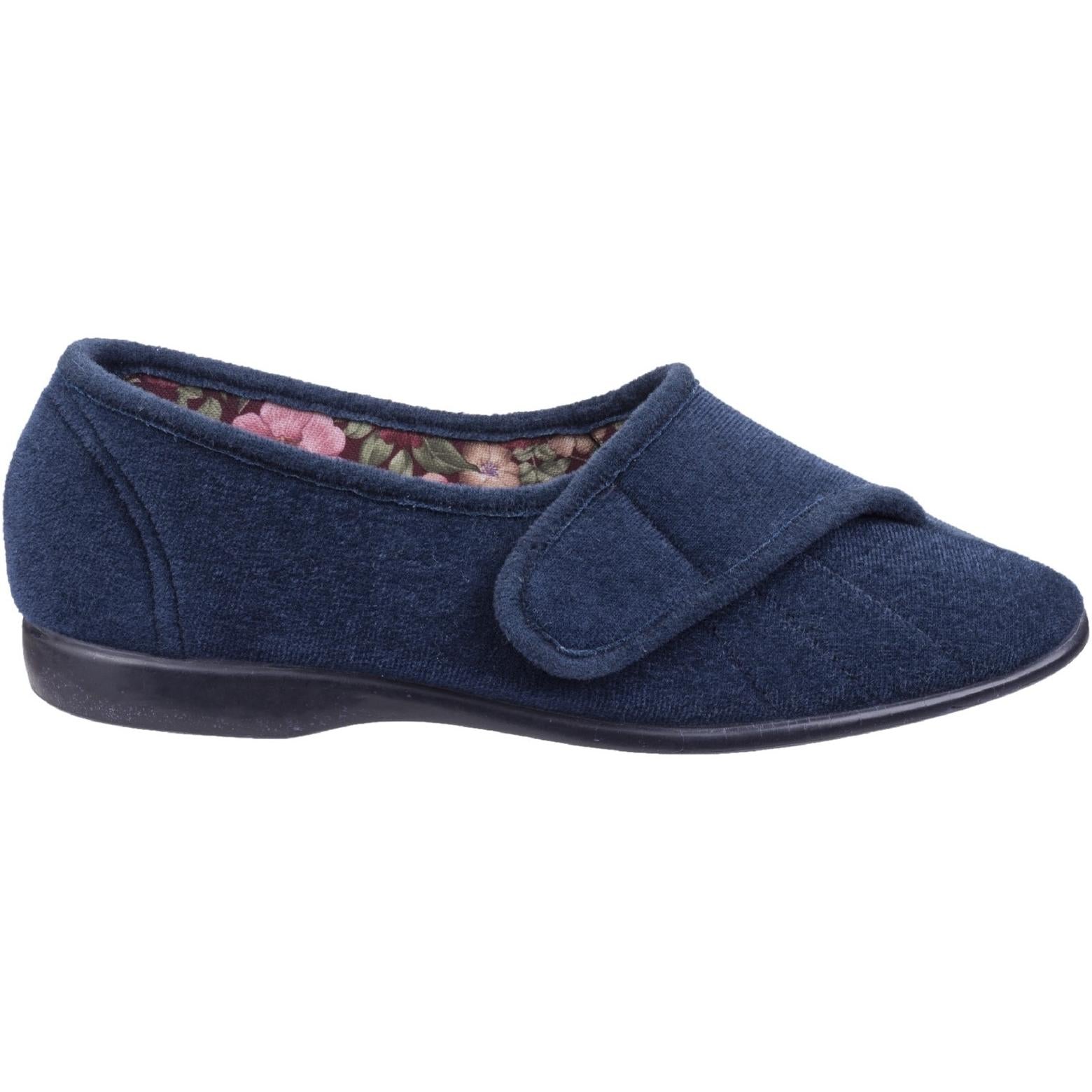 Gbs Audrey Touch Fastening Slipper