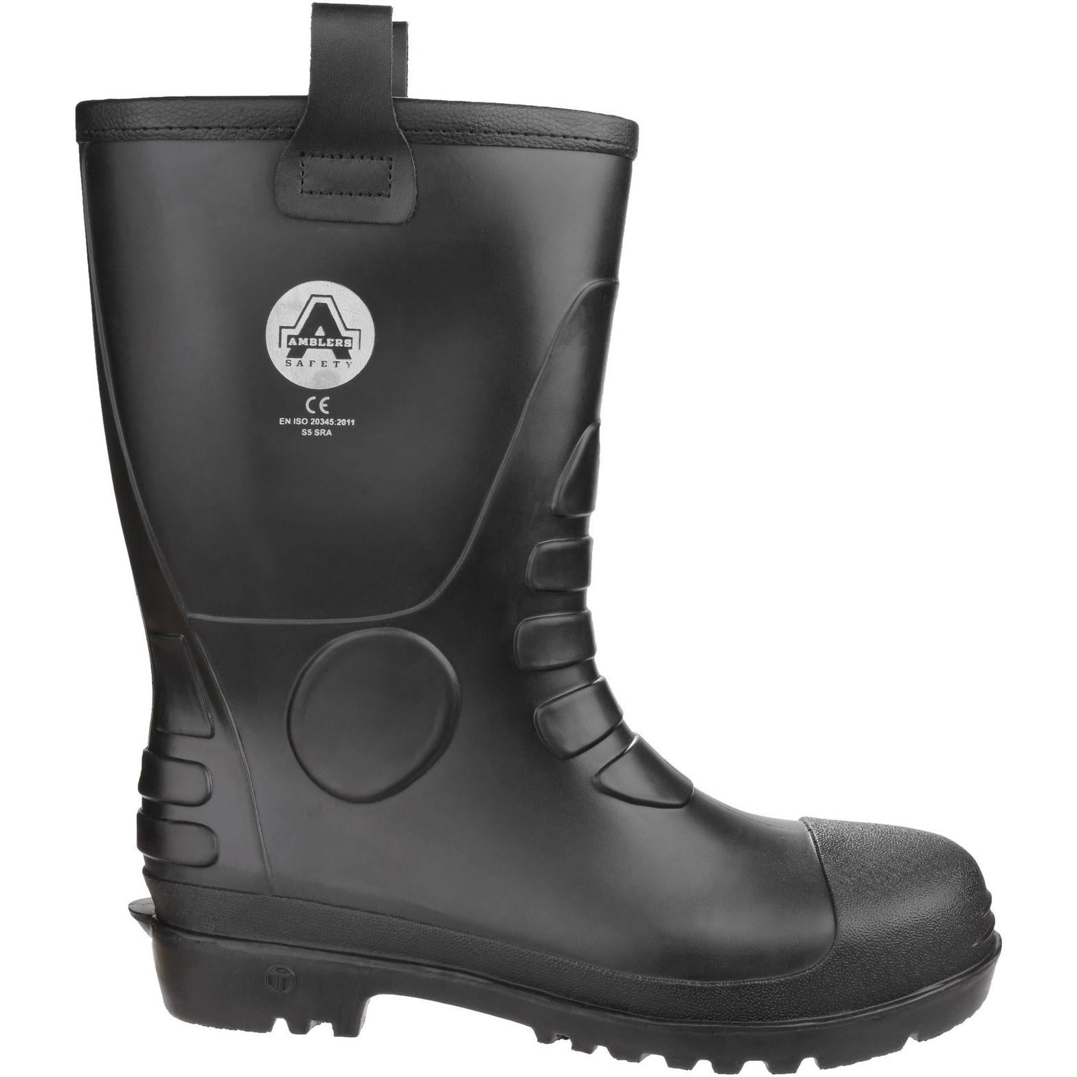 Amblers Safety FS90 Waterproof PVC Pull on Safety Rigger Boot