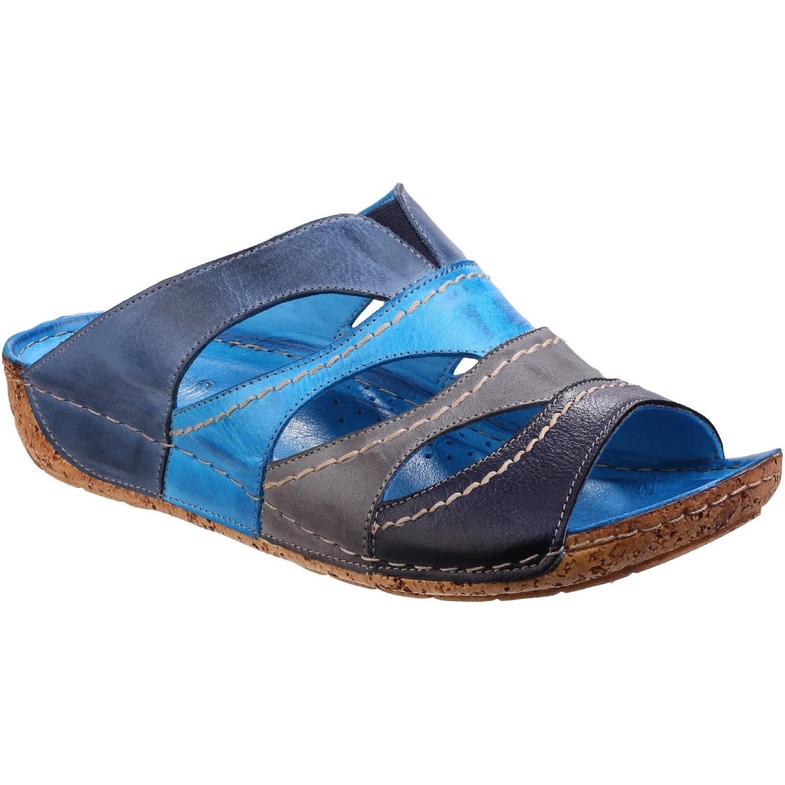 Riva Cavalino Leather Sandals