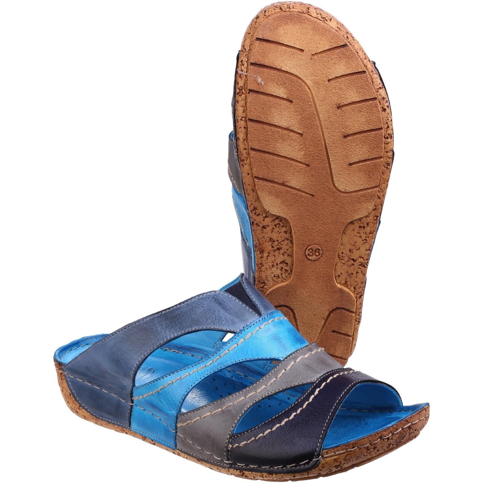 Riva Cavalino Leather Sandals
