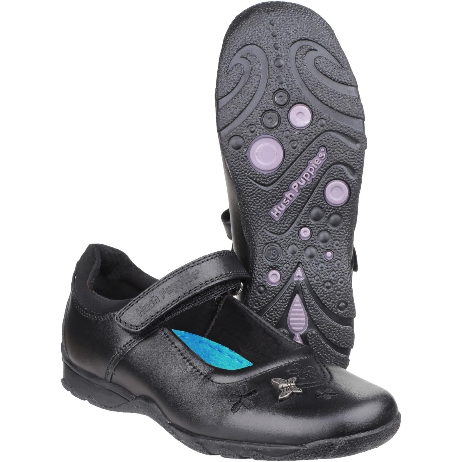 Hush Puppies Clare Junior School Shoe