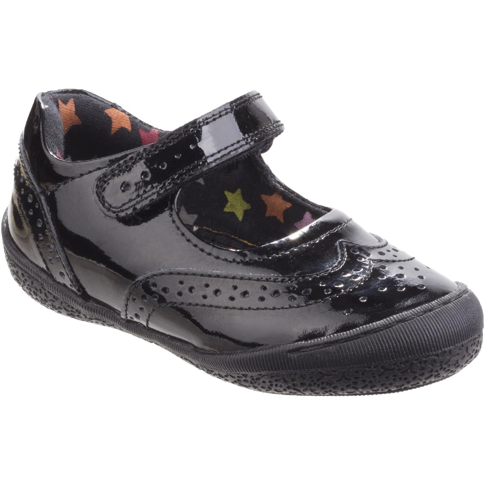 Hush Puppies Rina Infant Patent School Shoe