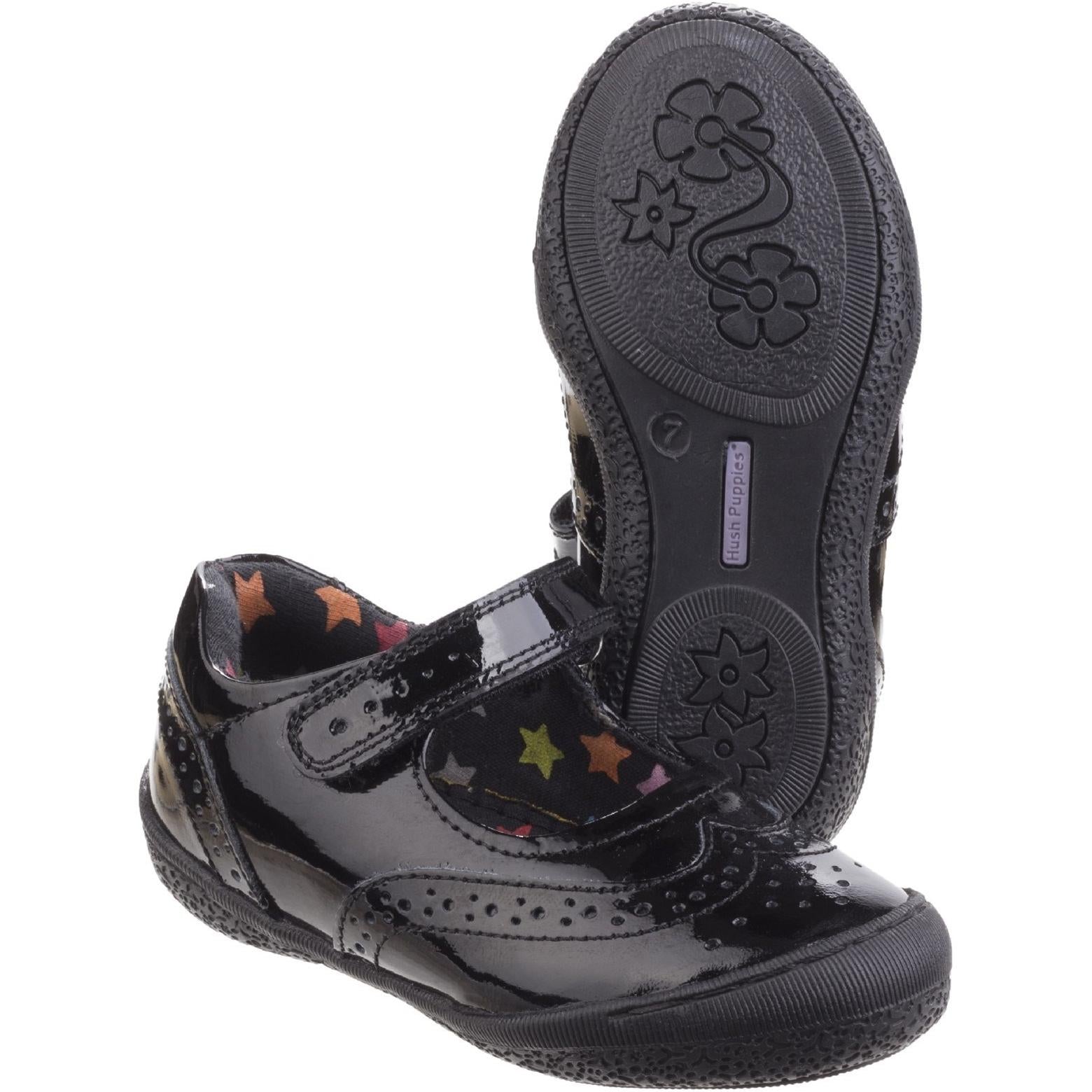 Hush Puppies Rina Infant Patent School Shoe