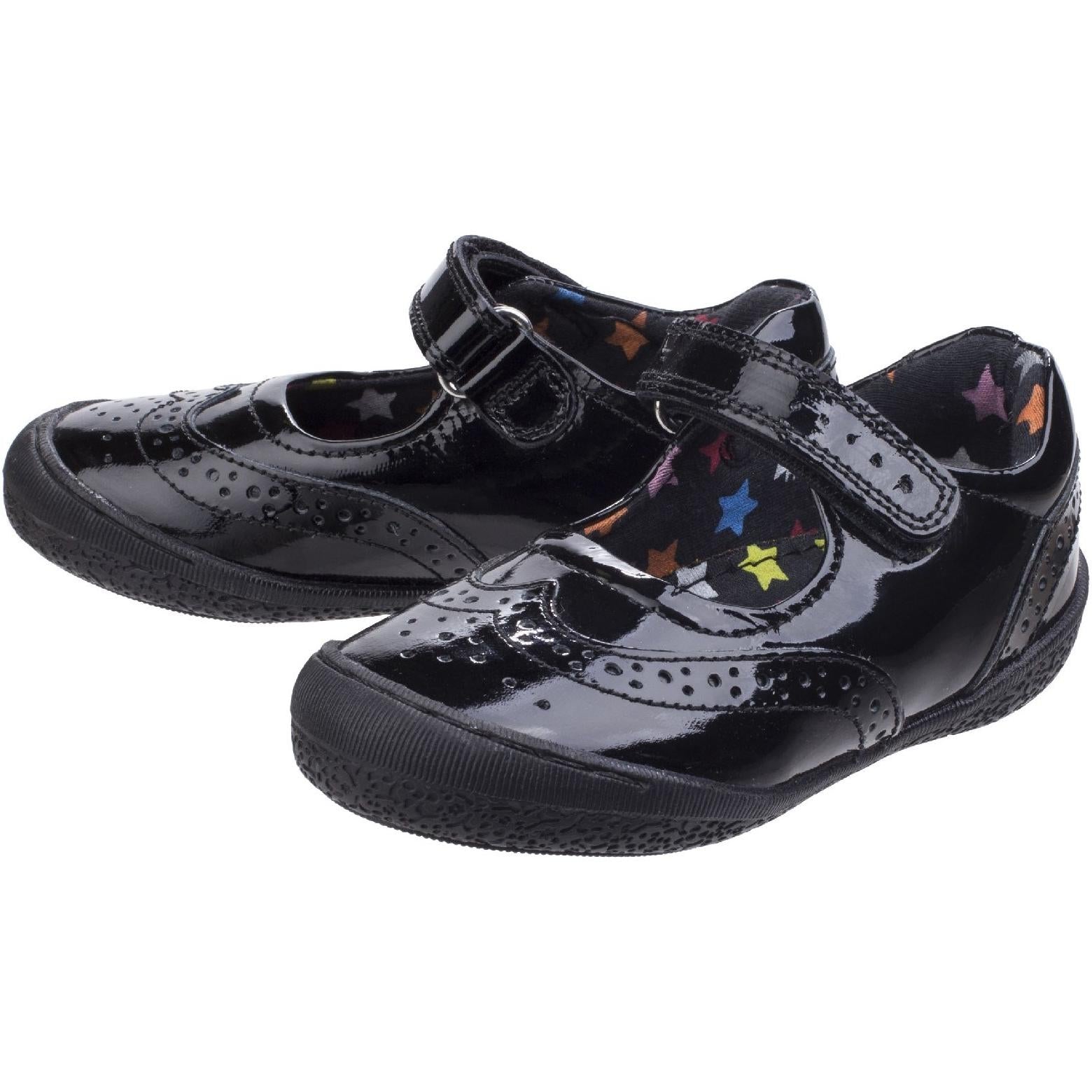 Hush Puppies Rina Infant Patent School Shoe