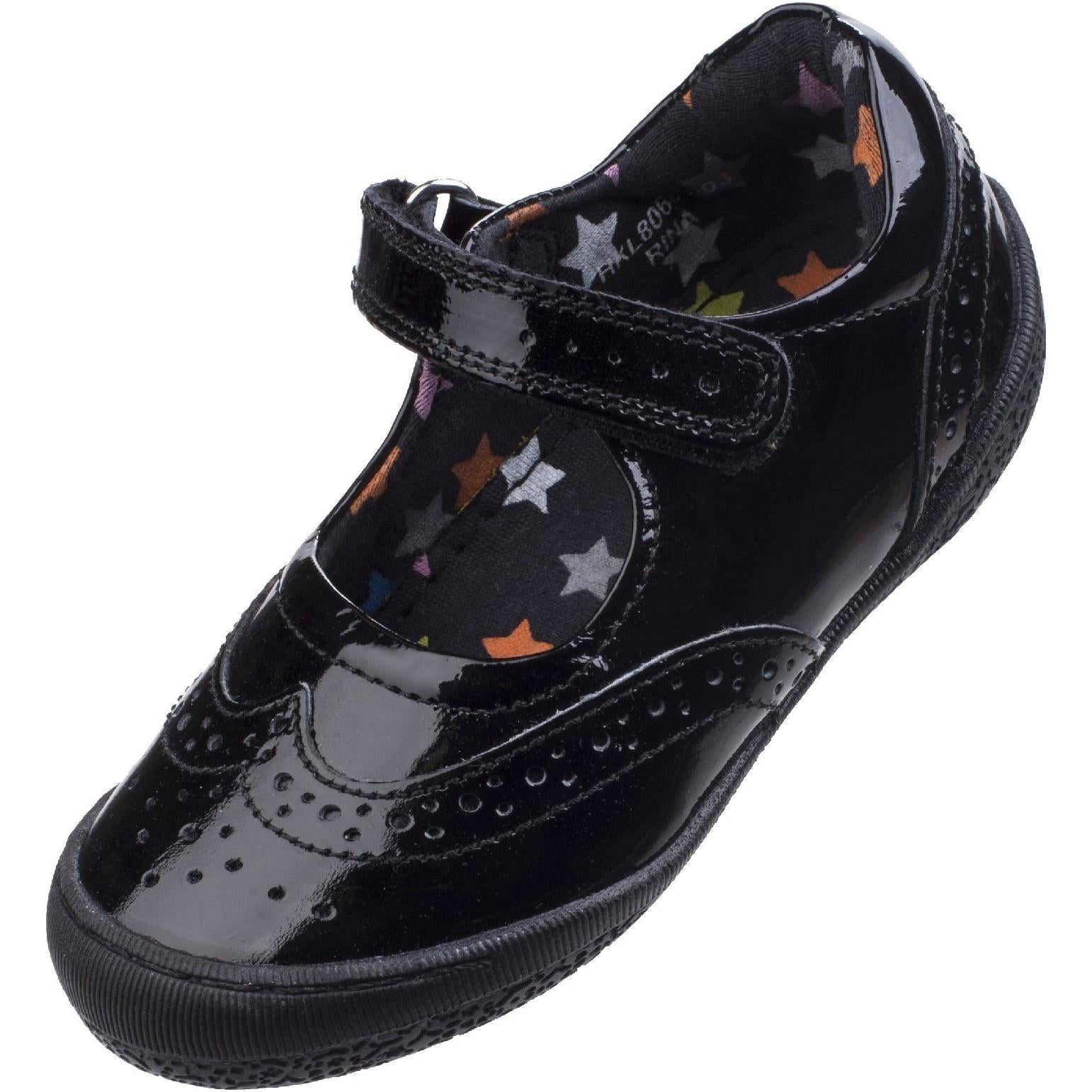 Hush Puppies Rina Infant Patent School Shoe