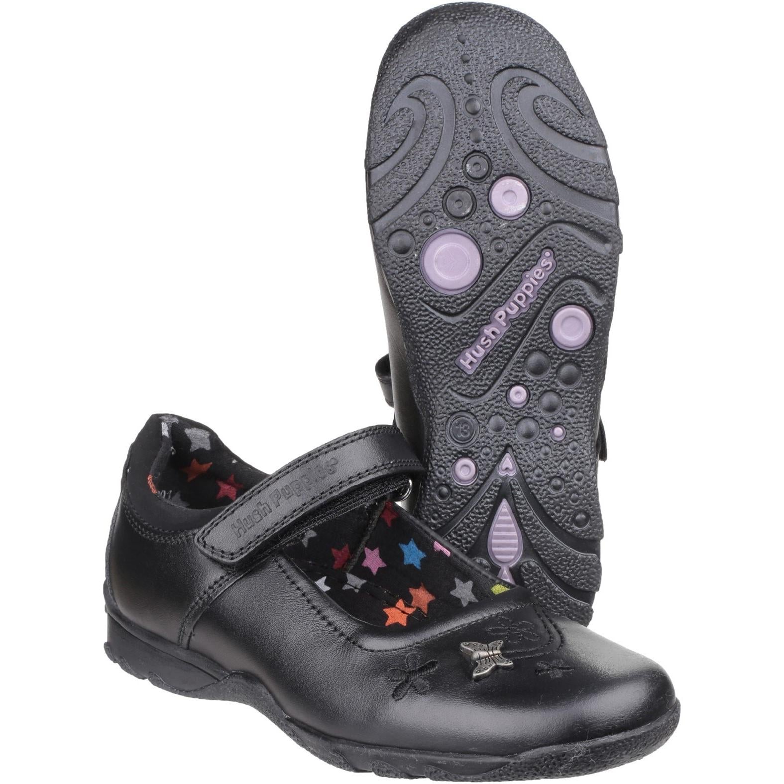 Hush Puppies Clare Senior School Shoe