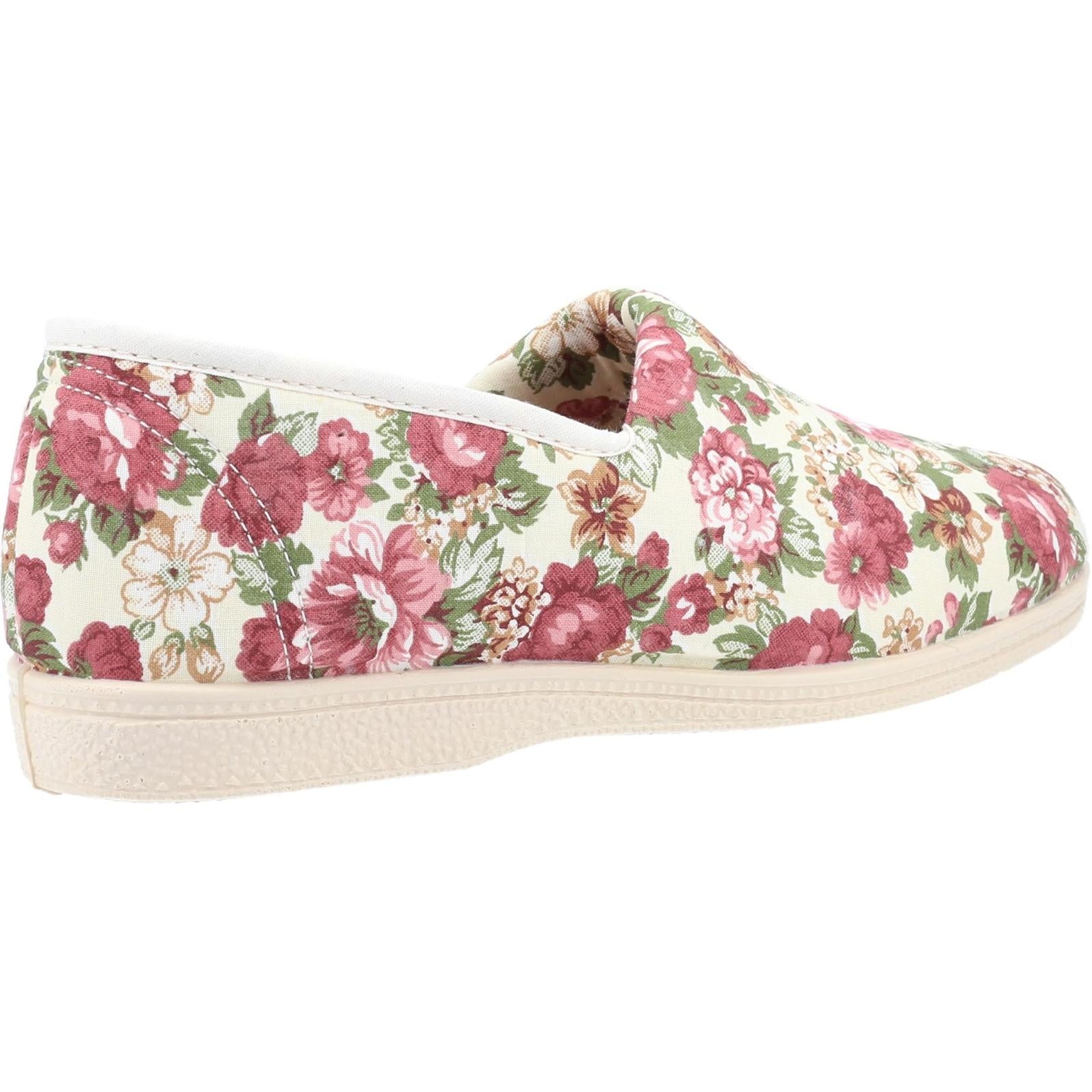 Mirak Patricia Cotton Slip On Summer Shoe