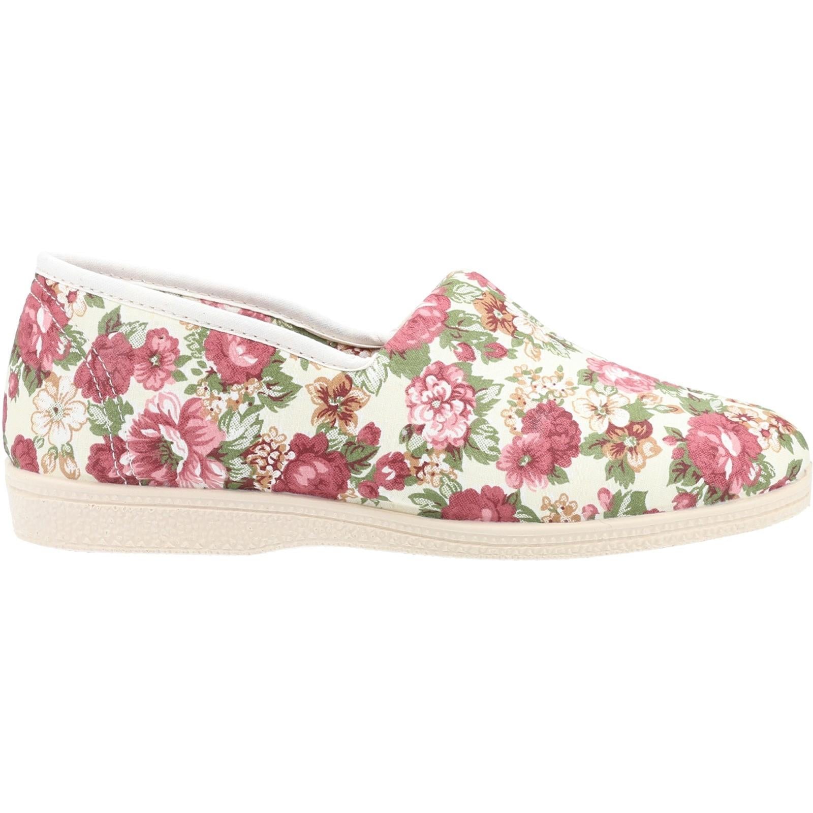 Mirak Patricia Cotton Slip On Summer Shoe