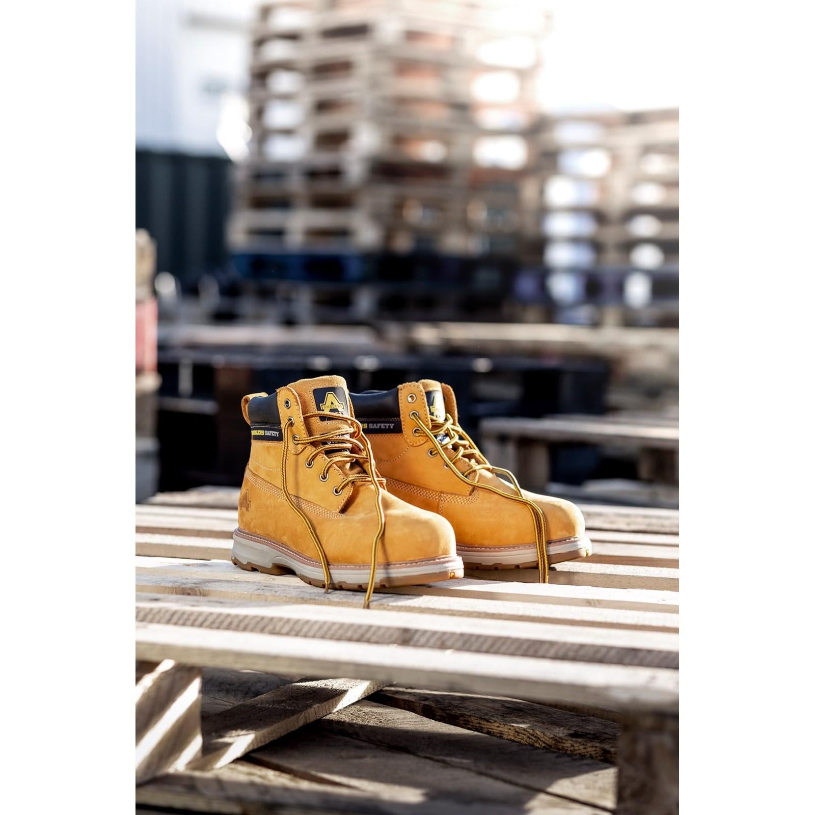 Amblers Safety AS170 Lightweight Full Grain Leather Safety Boot