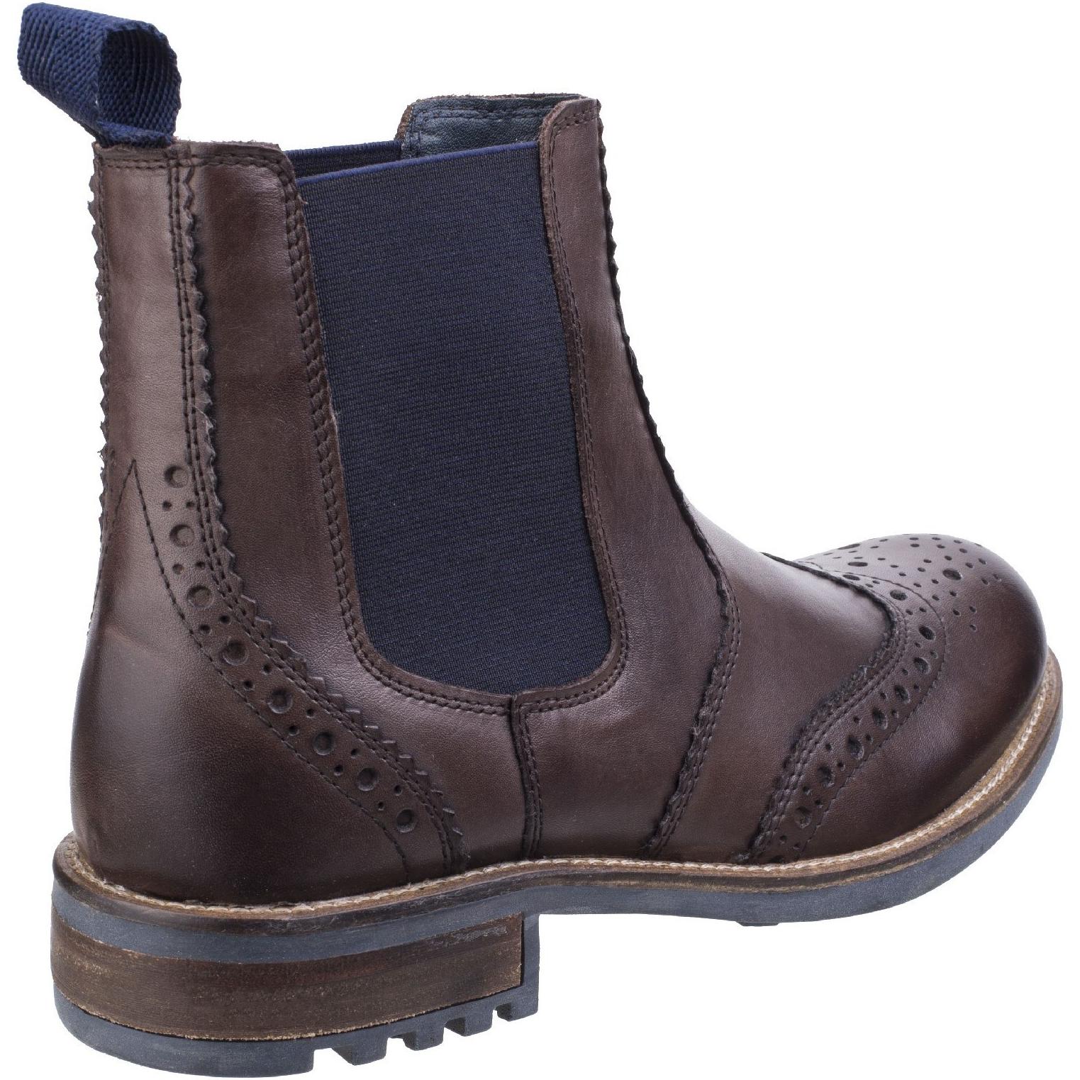 Cotswold Cirencester Chelsea Brogue Boots
