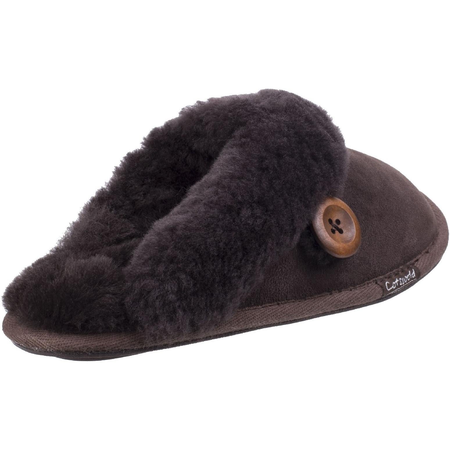 Cotswold Lechlade Sheepskin Mule Slipper