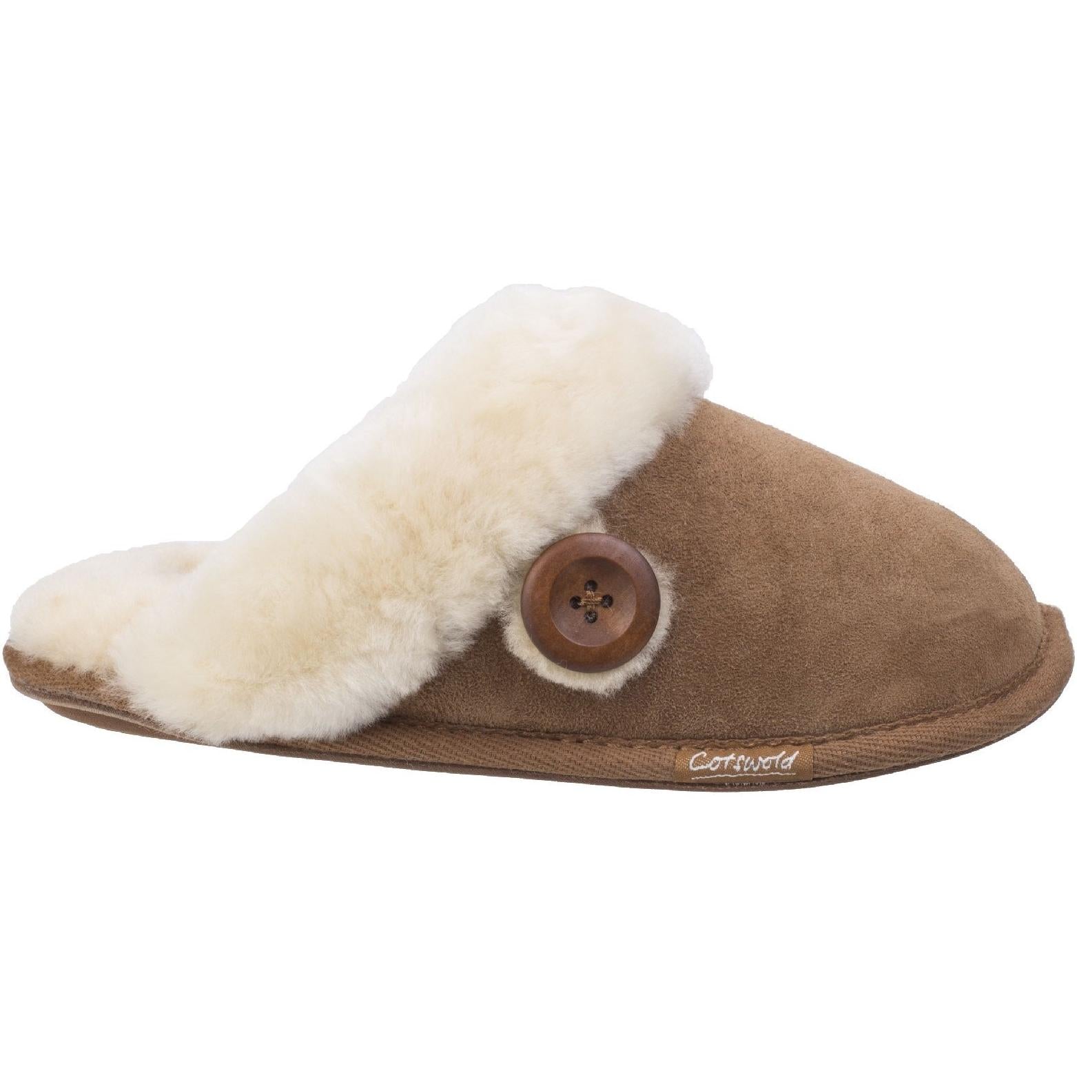 Cotswold Lechlade Sheepskin Mule Slipper