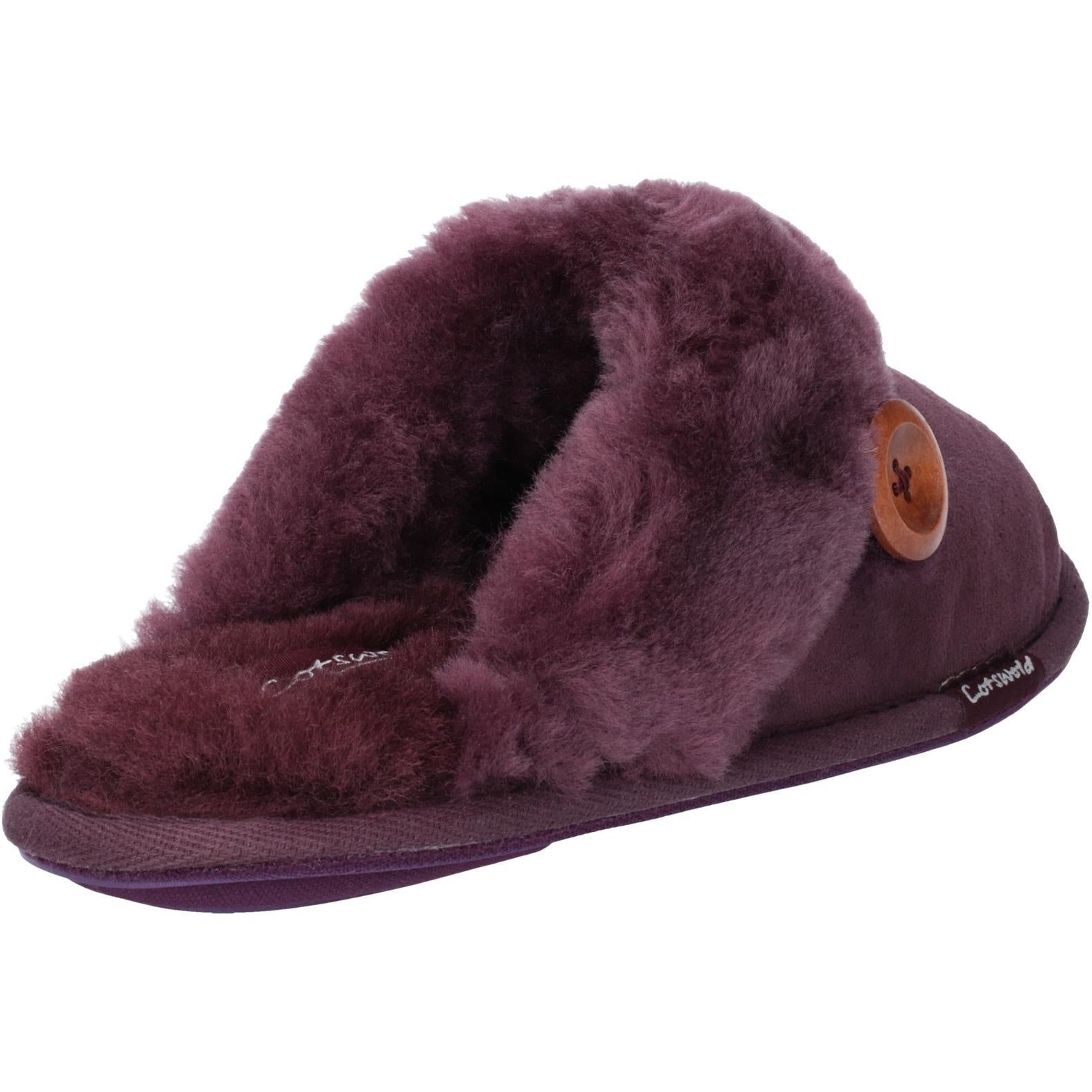 Cotswold Lechlade Sheepskin Mule Slipper