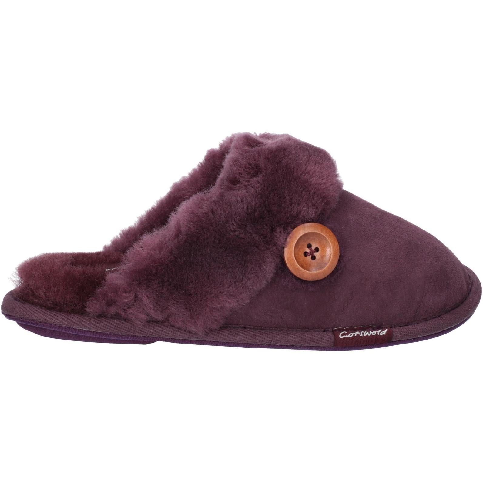 Cotswold Lechlade Sheepskin Mule Slipper