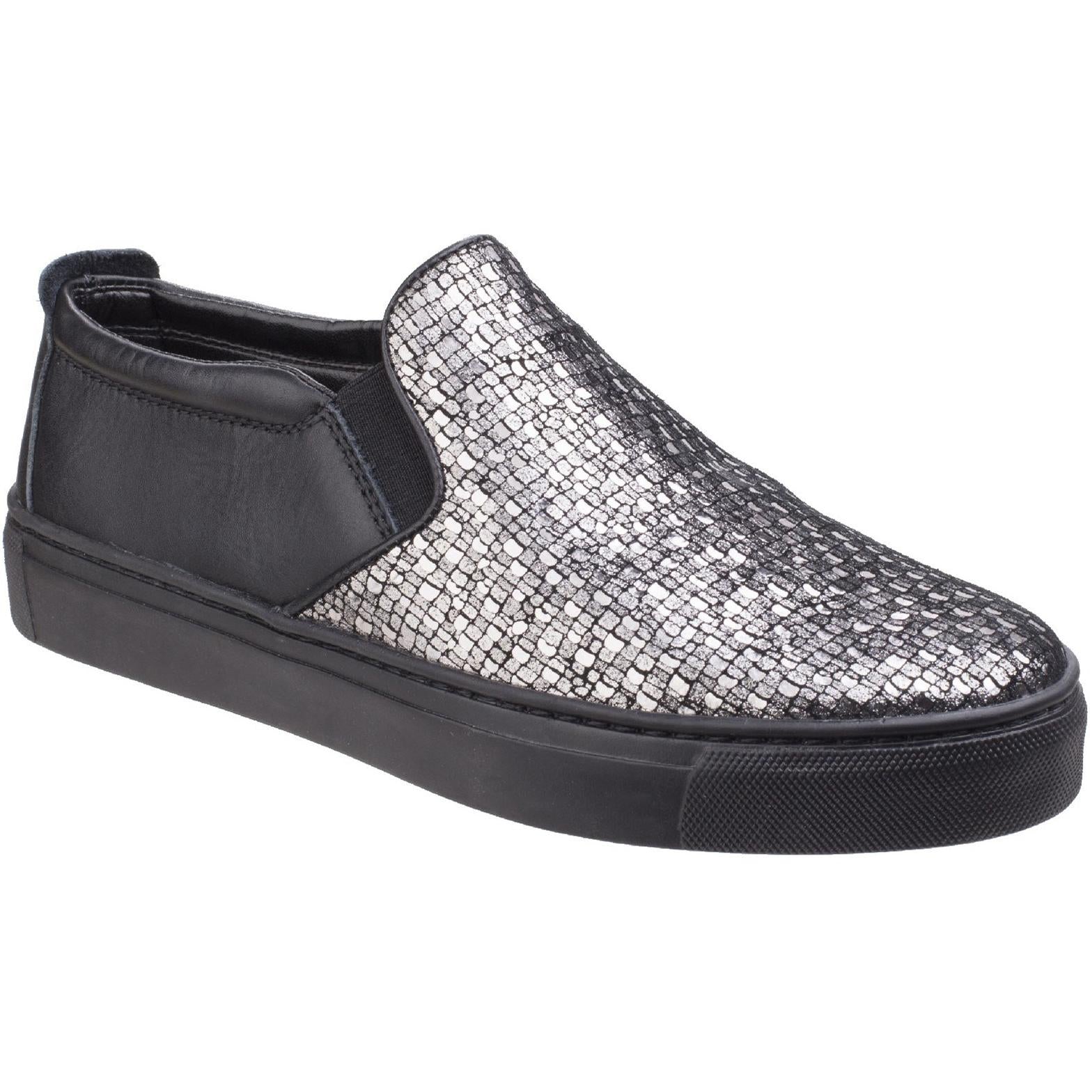 The Flexx Full Time Slip On Glitter Sneaker Flats