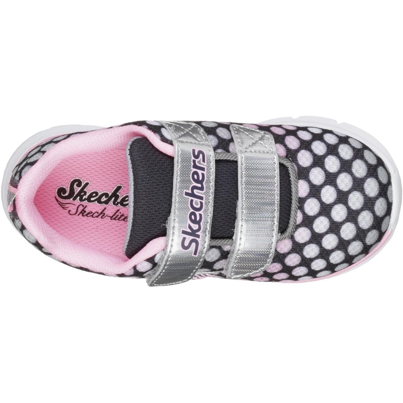 Skechers Skech-Lite Lil' Dots Touch Fastening Trainer