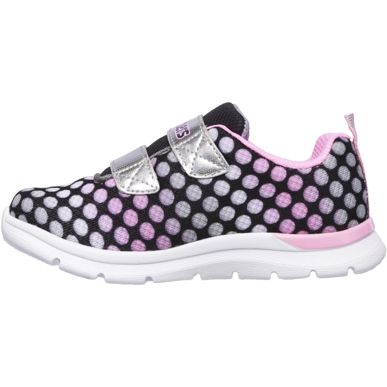 Skechers Skech-Lite Lil' Dots Touch Fastening Trainer
