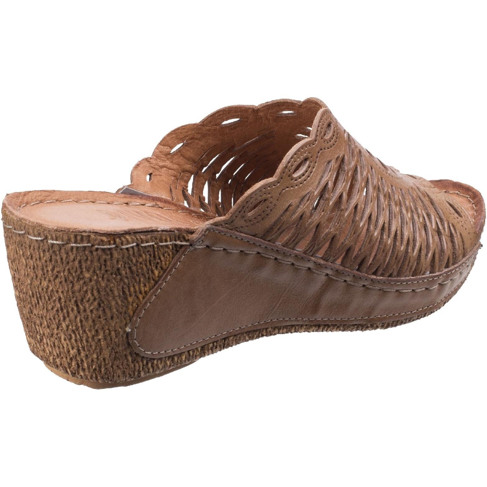 Riva Reggio High Wedge Mule Sandal