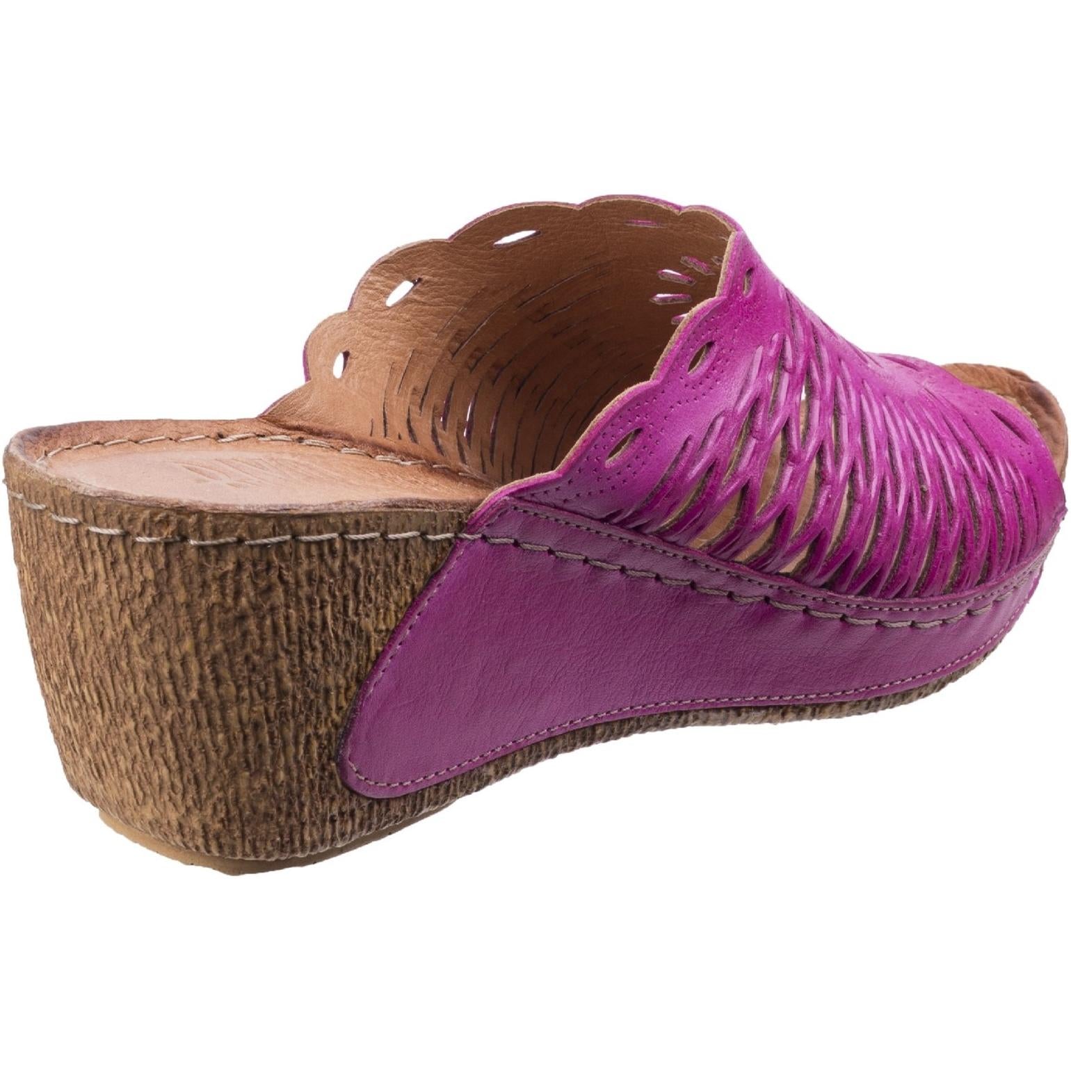 Riva Reggio High Wedge Mule Sandal