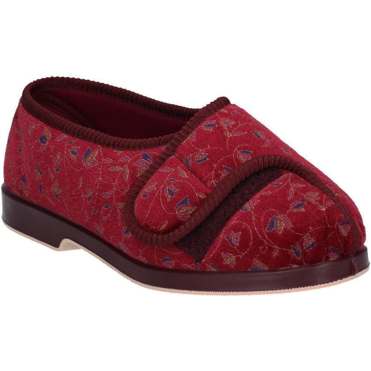 Gbs Nola Extra Wide Fit Ladies Slipper