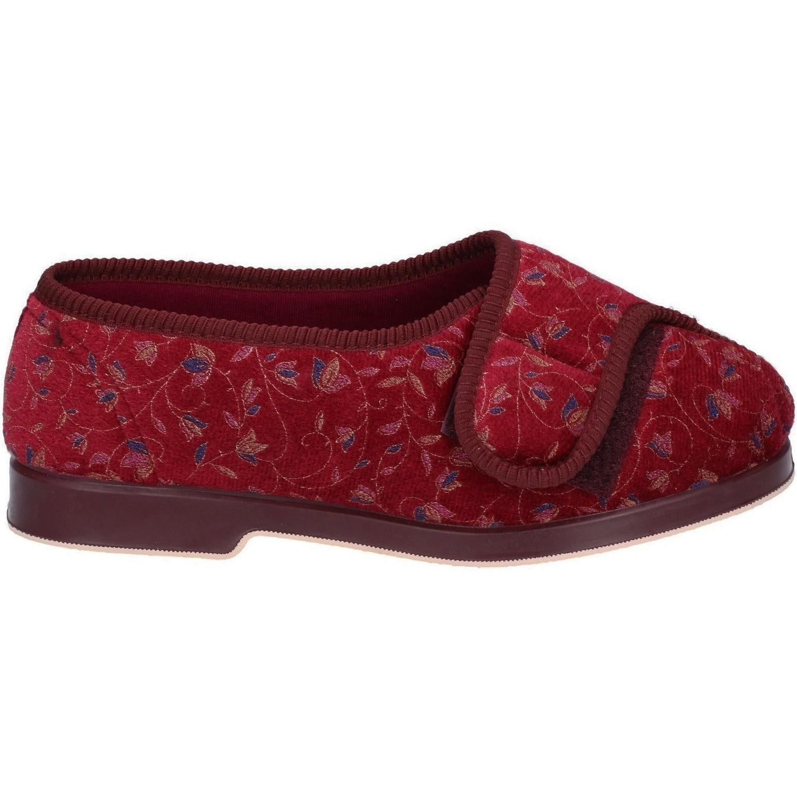 Gbs Nola Extra Wide Fit Ladies Slipper