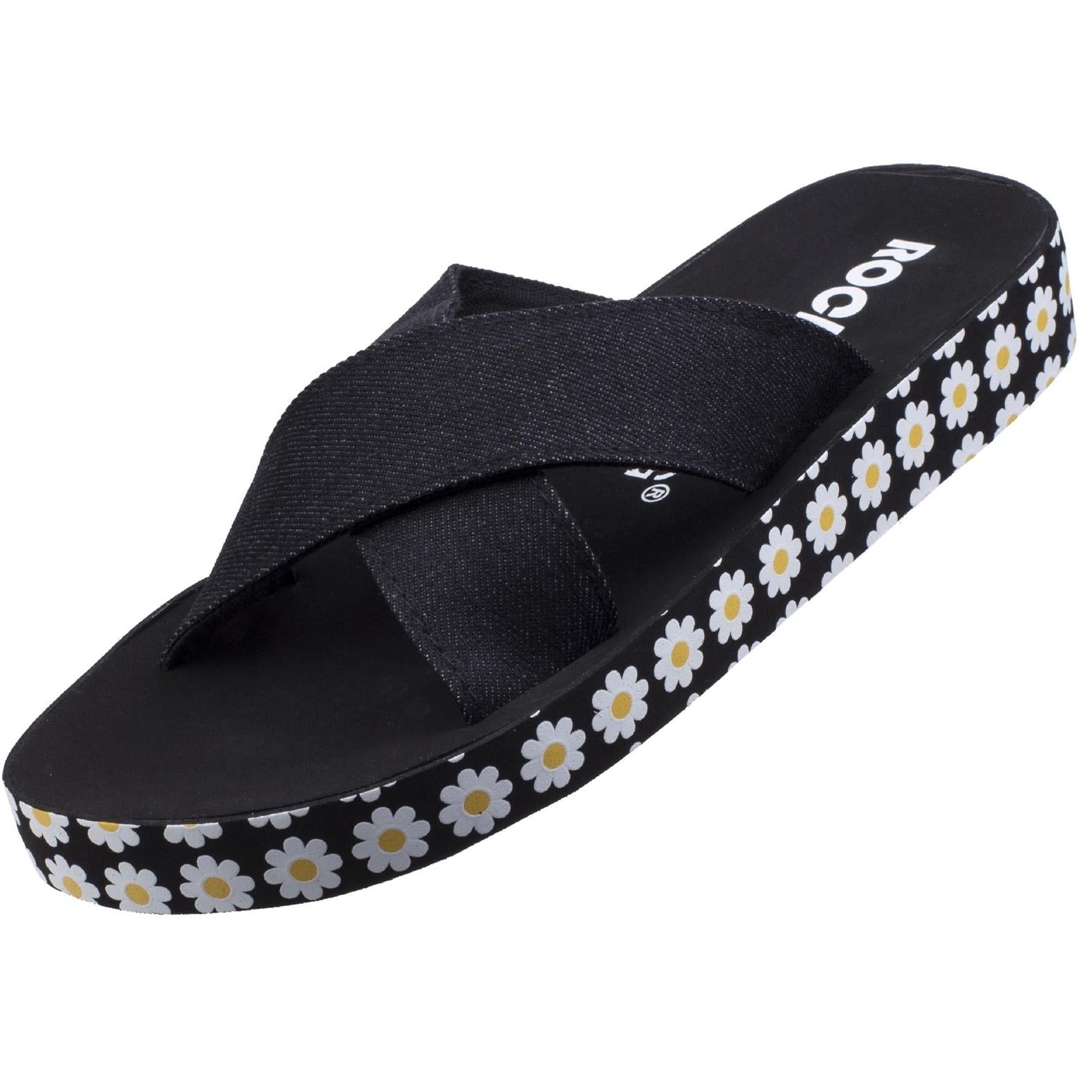 Rocket Dog Moon Washed Denim Slip On Sandal