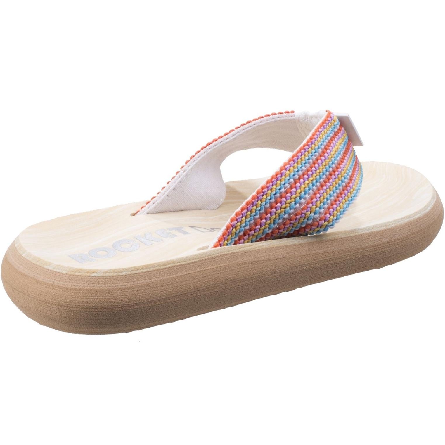 Rocket Dog Spotlight Groovy Stripe Slip On Sandal