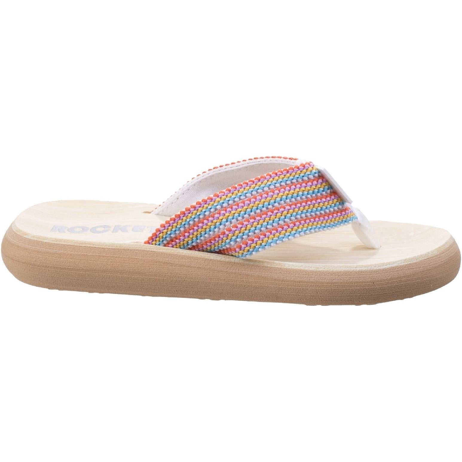 Rocket Dog Spotlight Groovy Stripe Slip On Sandal