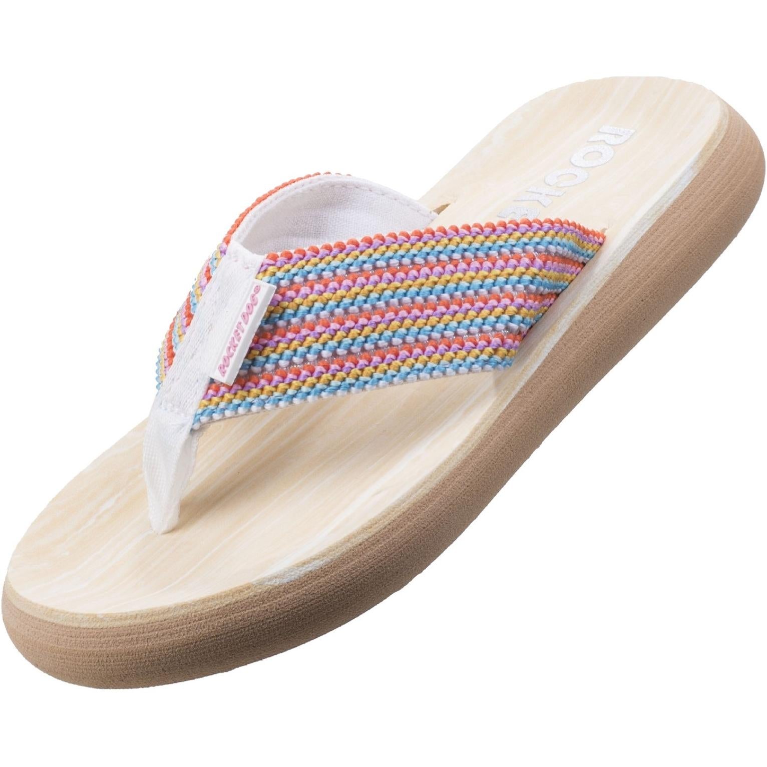 Rocket Dog Spotlight Groovy Stripe Slip On Sandal