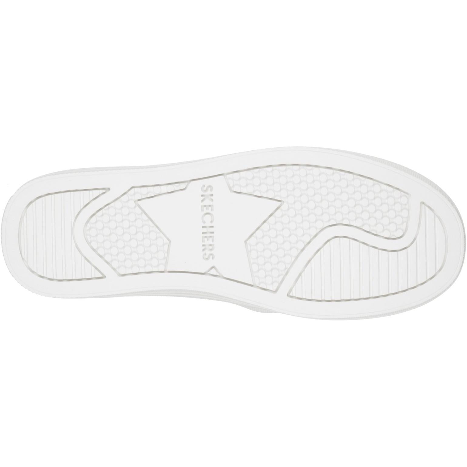 Skechers Double Up Shiny Flatform Slip On Shoe