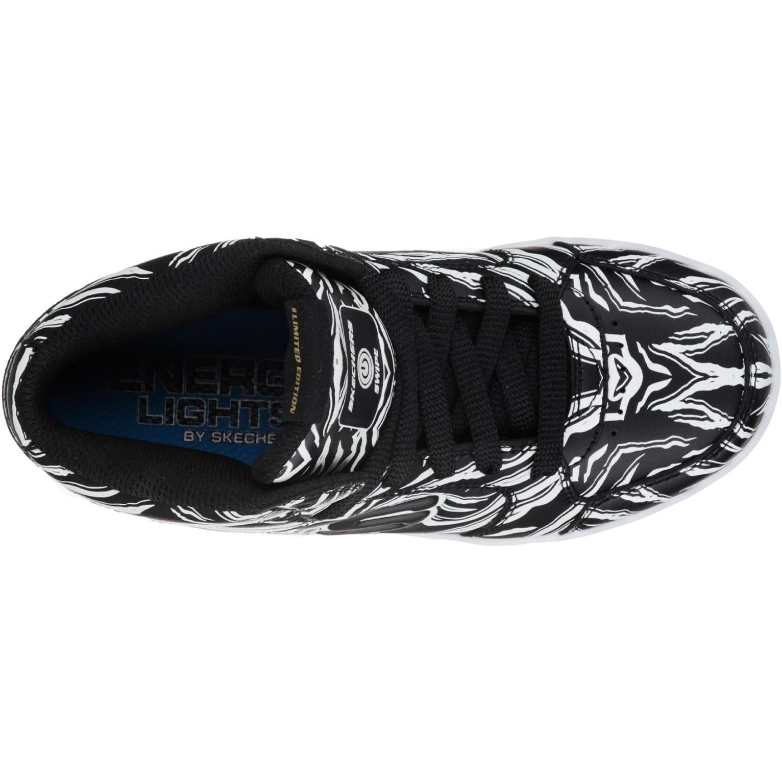 Skechers Energy Lights Outglow Lace-Up High Top Shoes