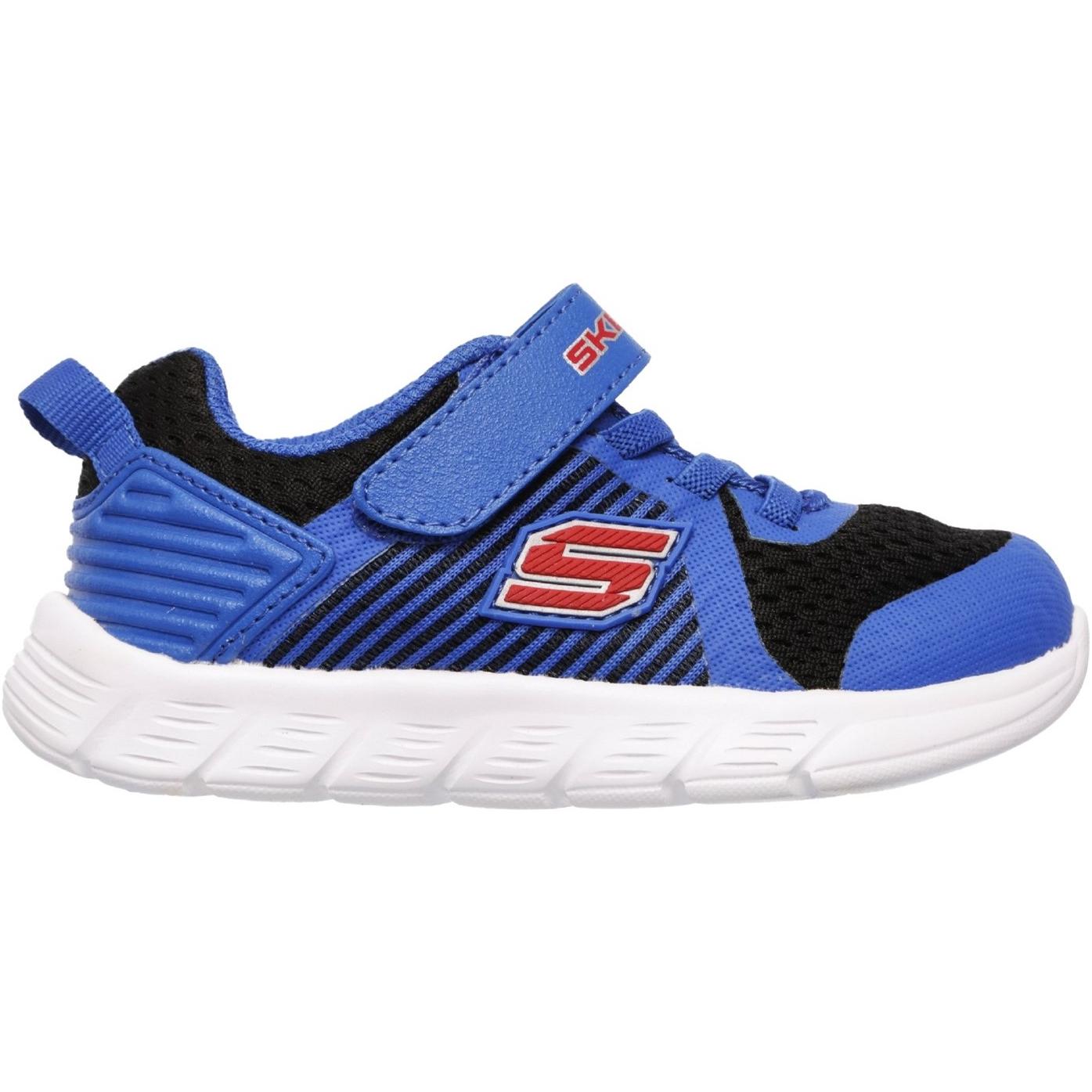 Skechers Comfy Flex Hyper Stride Touch Fastening Trainer