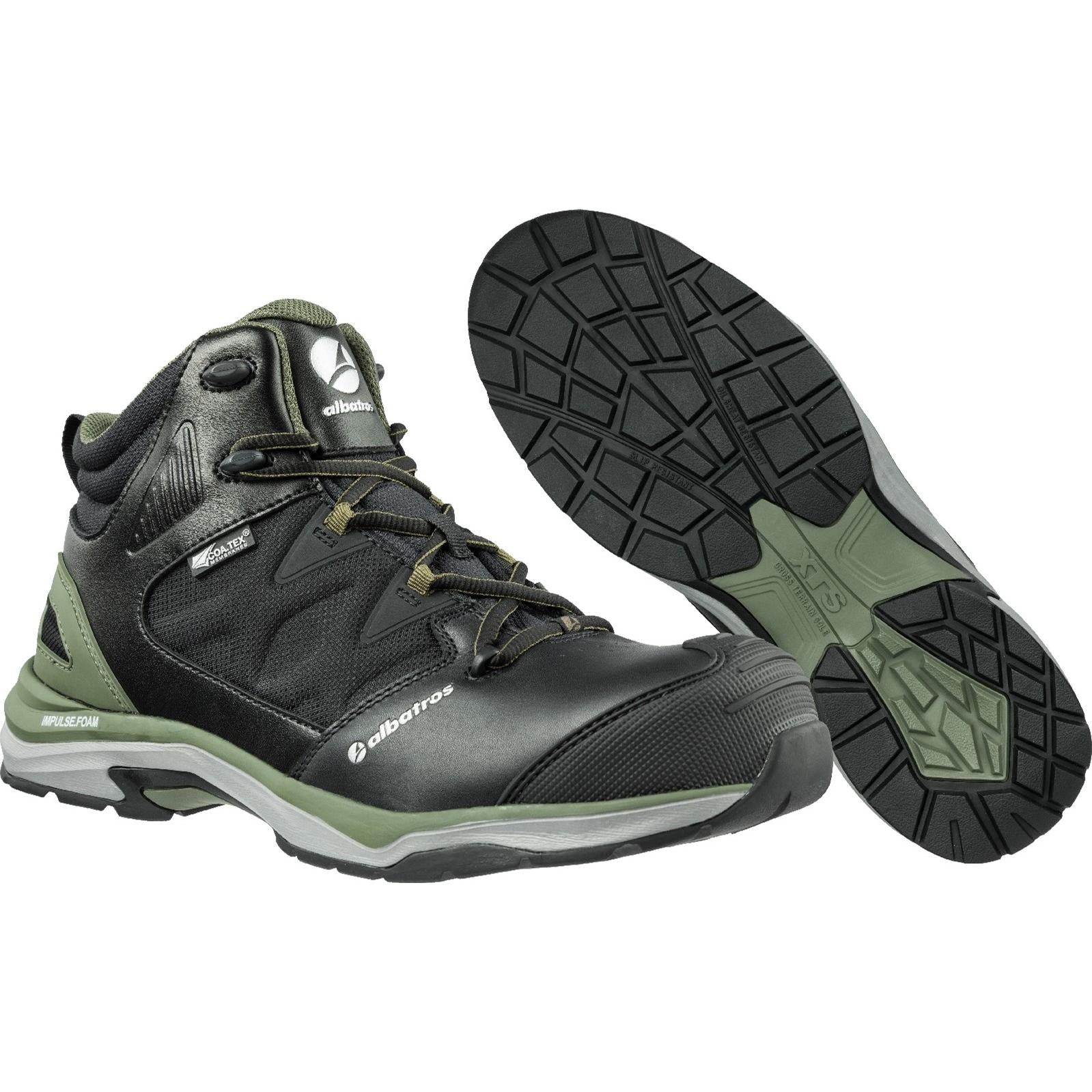 Albatros Ultratrail Olive Ctx Mid Safety Boot