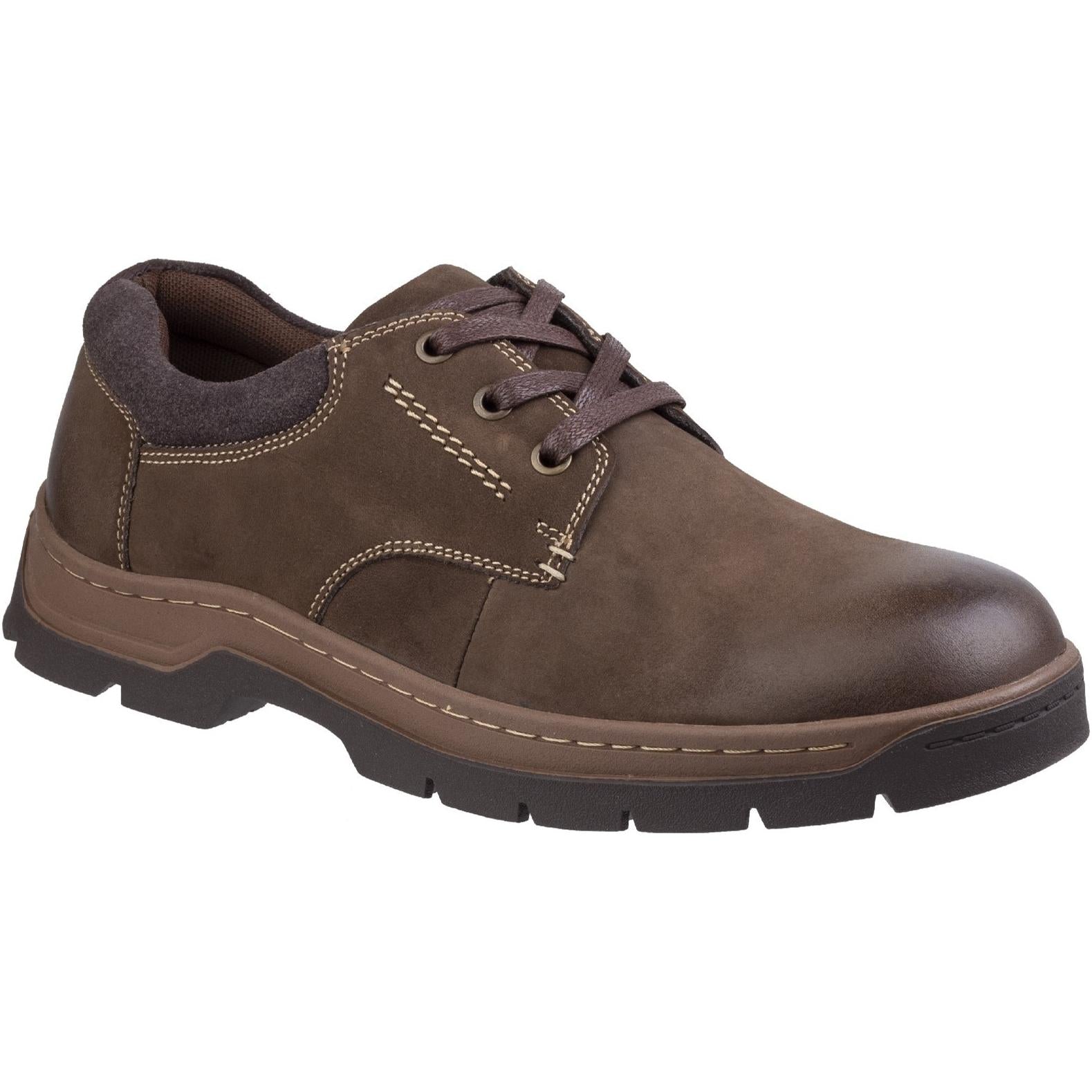 Cotswold Thickwood Burnished Leather Casual Shoe