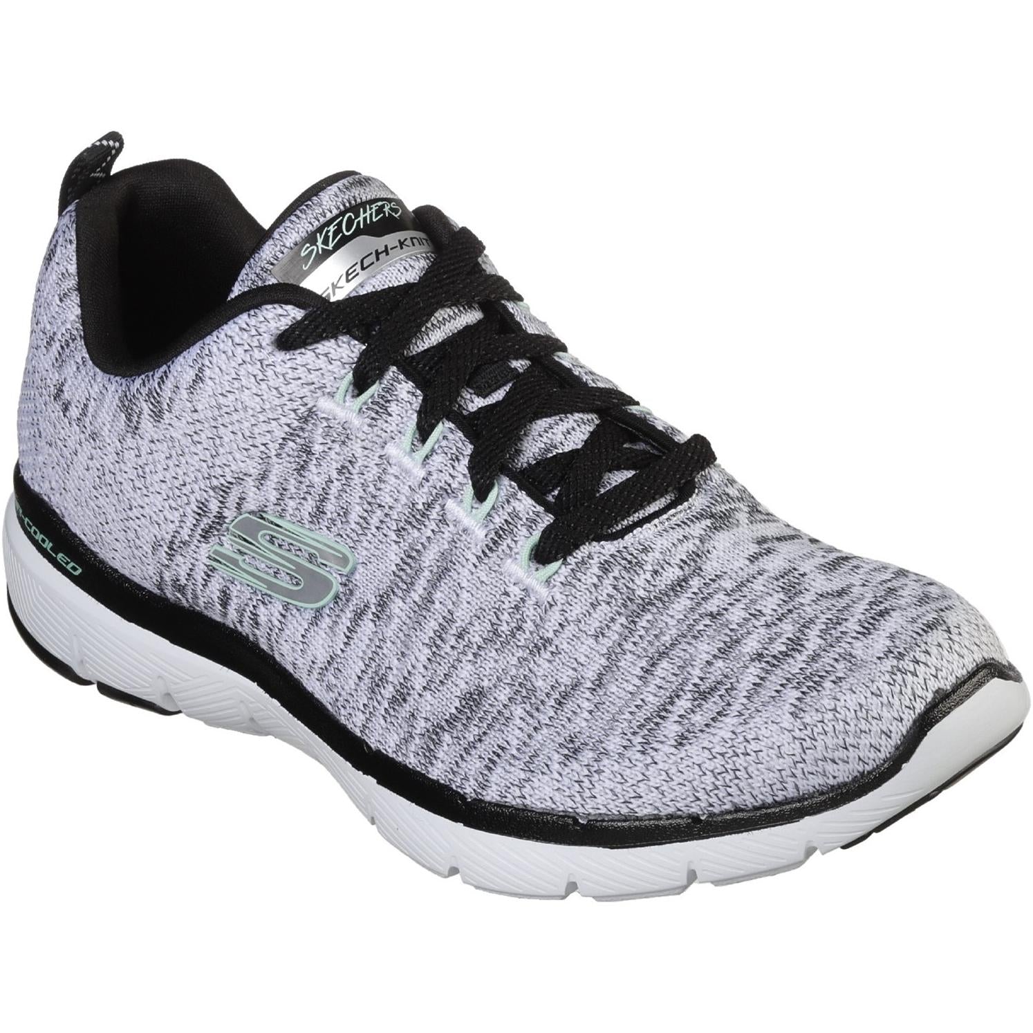 Skechers Flex Appeal 3.0 Lace Up Air Cooled Memory Foam Shoe